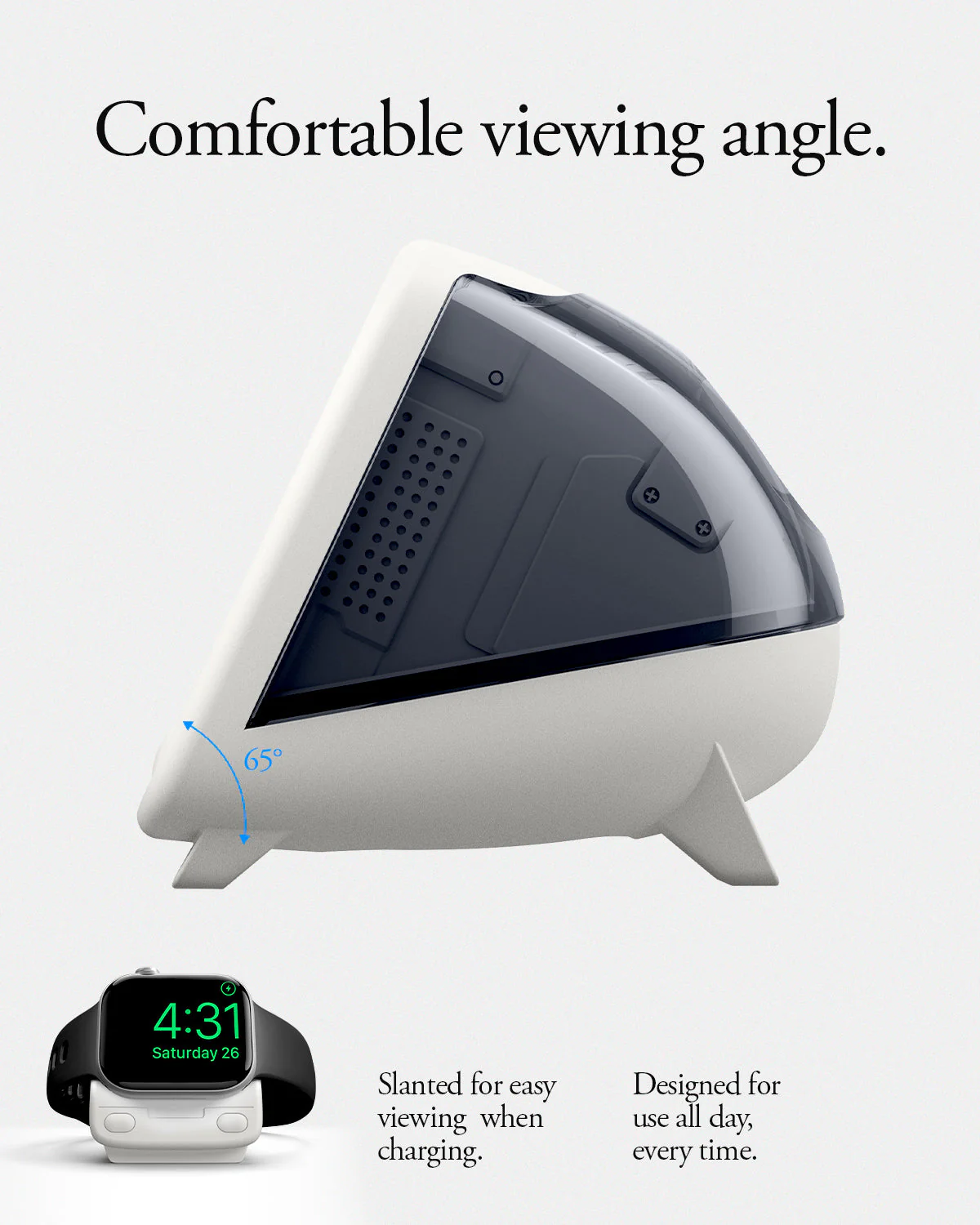 Apple Watch Classic C1 Charger Stand - Image 33