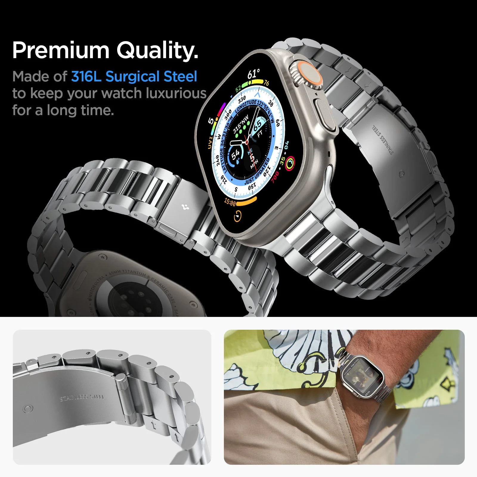 Apple Watch Series - Modern Fit 316L Band - Image 16