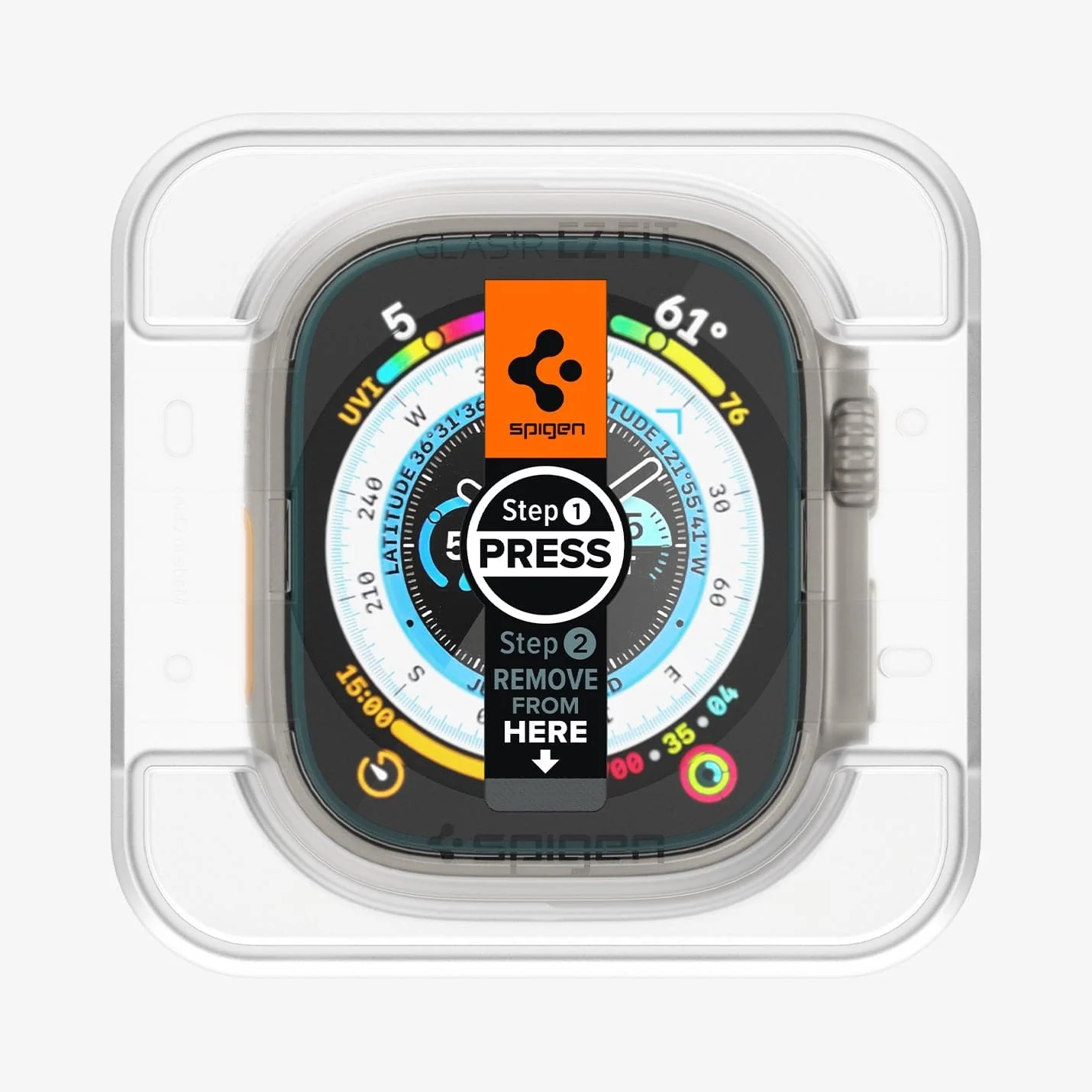 Apple Watch Series - Screen Protector Glas.tR EZ Fit - Image 3