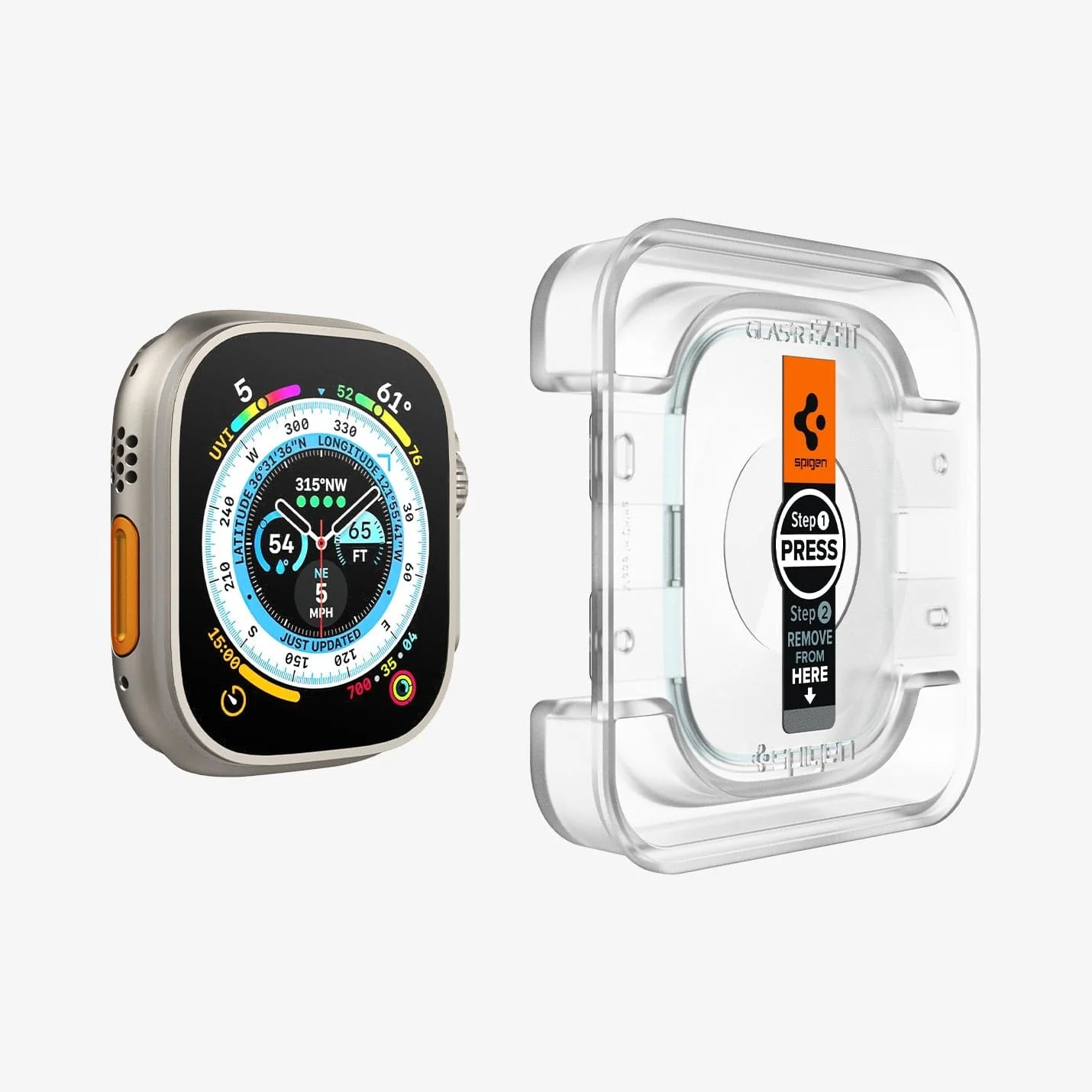 Apple Watch Series - Screen Protector Glas.tR EZ Fit - Image 4