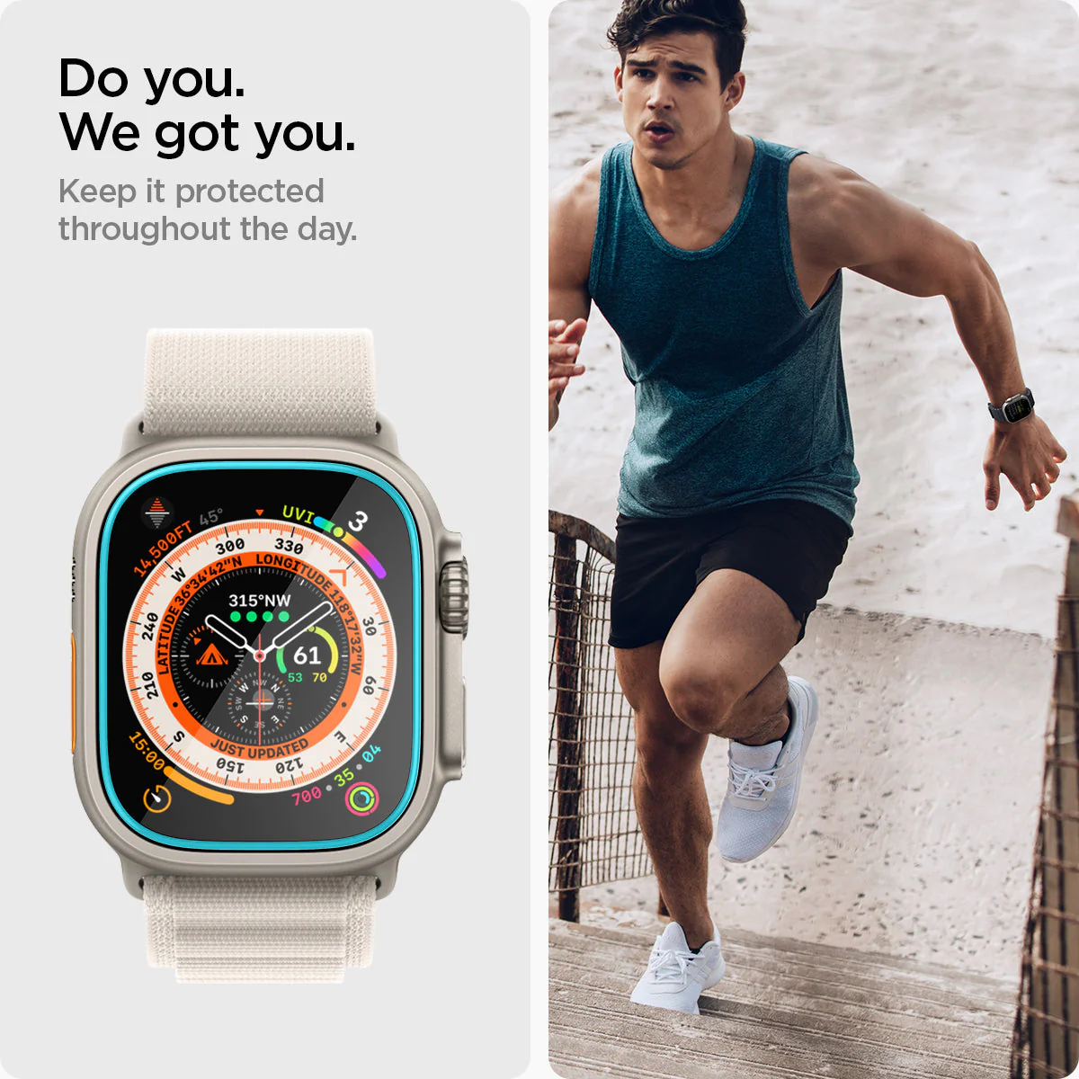Apple Watch Series - Screen Protector Glas.tR EZ Fit - Image 7