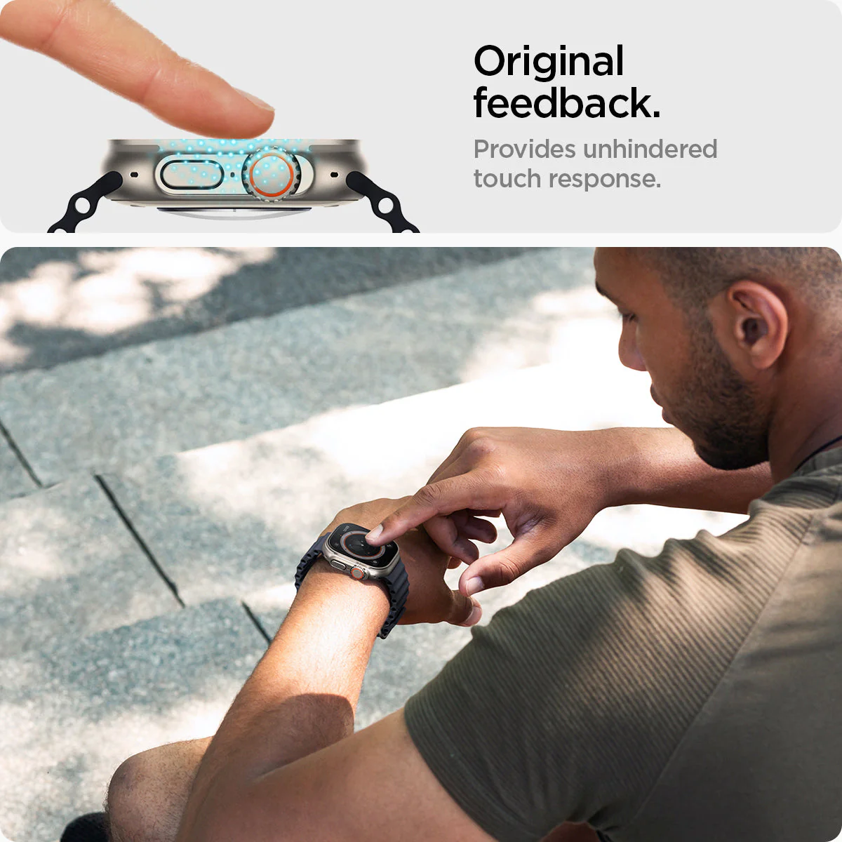 Apple Watch Series - Screen Protector Glas.tR EZ Fit - Image 8