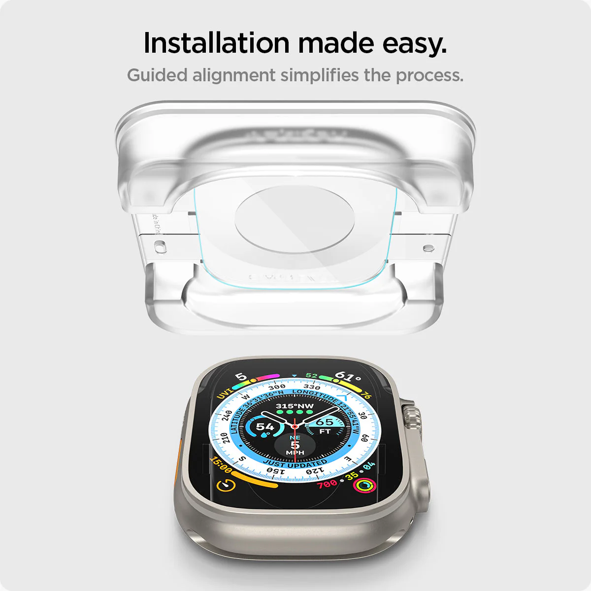Apple Watch Series - Screen Protector Glas.tR EZ Fit - Image 9
