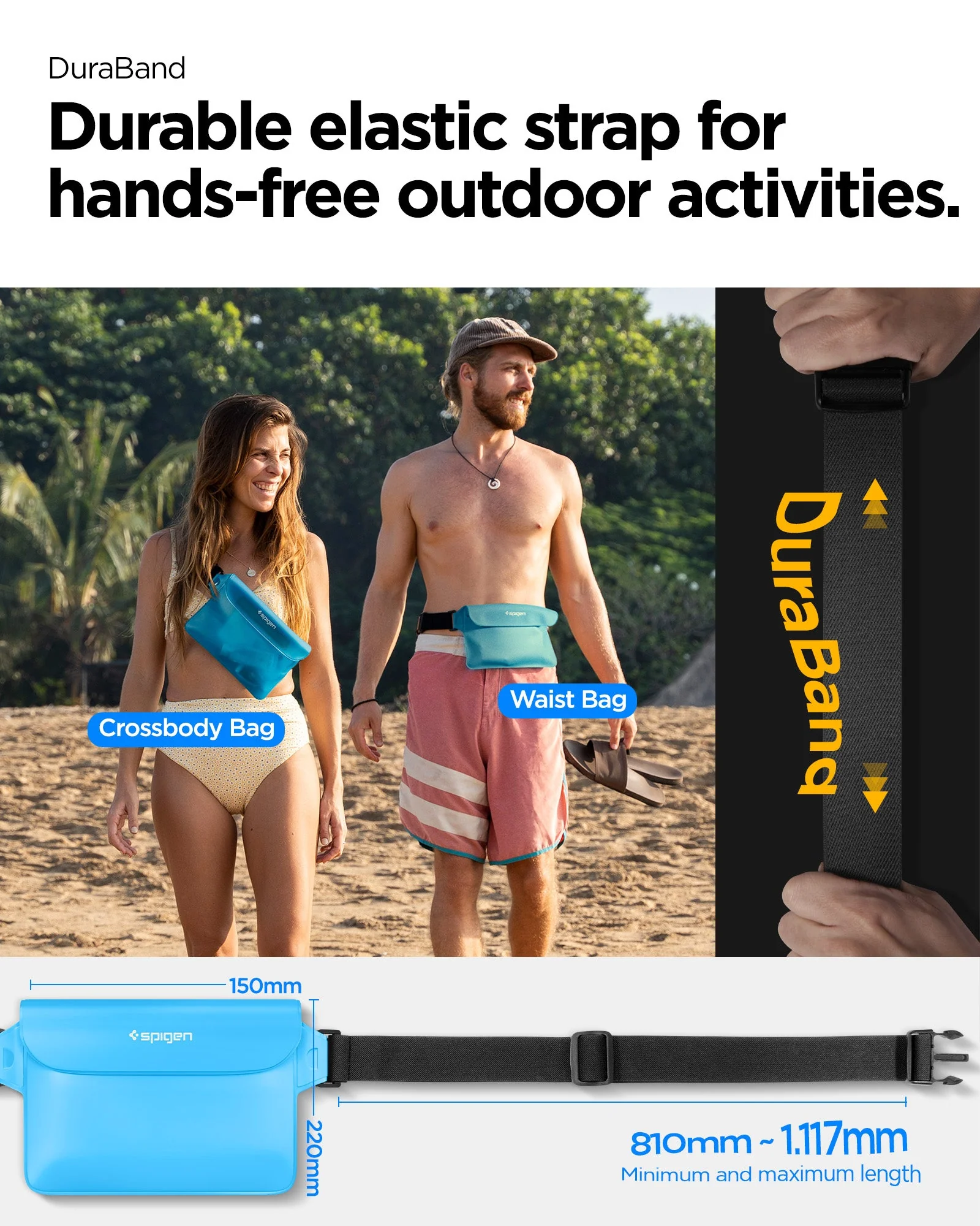 AquaShield Waterproof Waist Bag (2 Pack) | A620 - Image 12