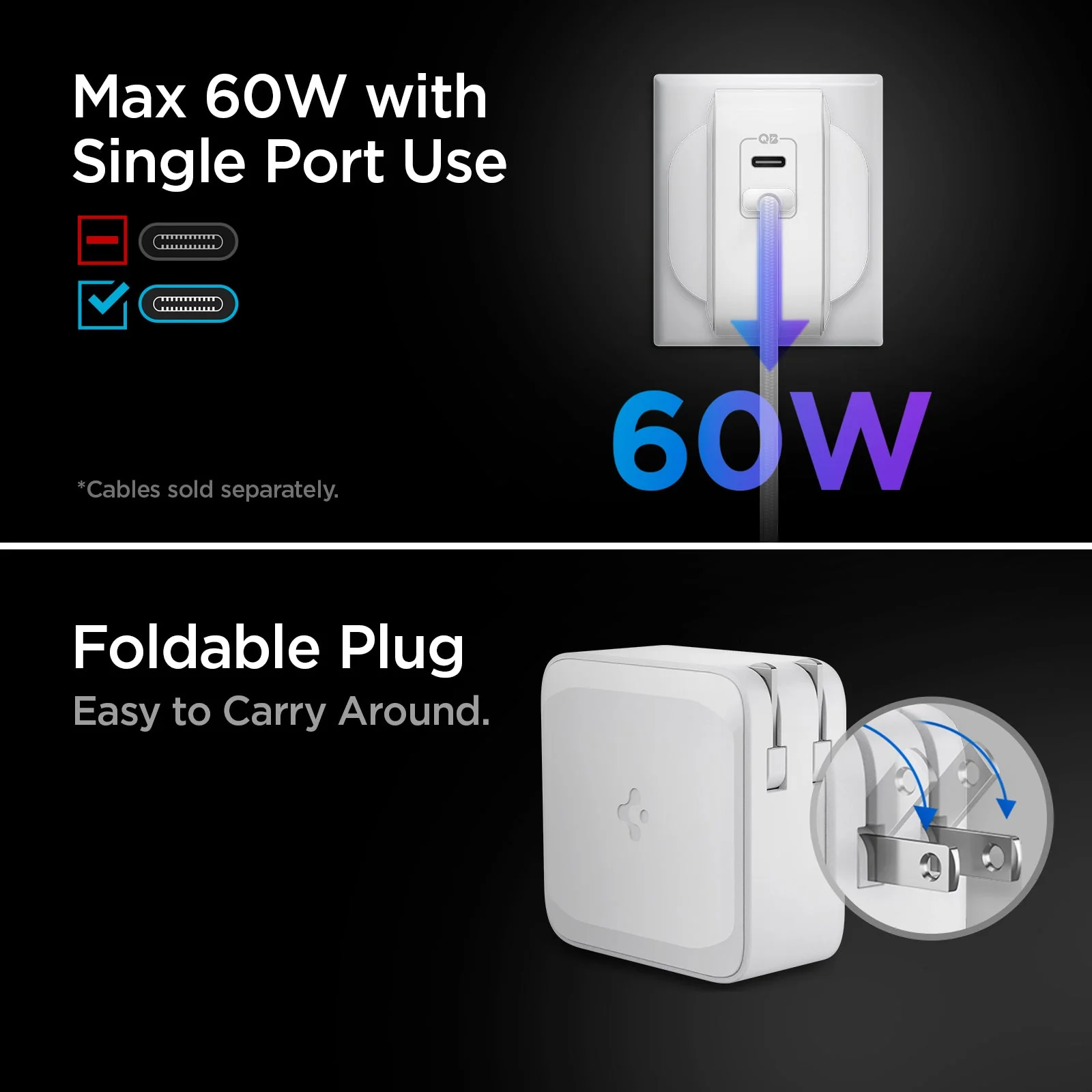 ArcStation™ Pro GaN 70W Dual Port Wall Charger | PE2007 - Image 14