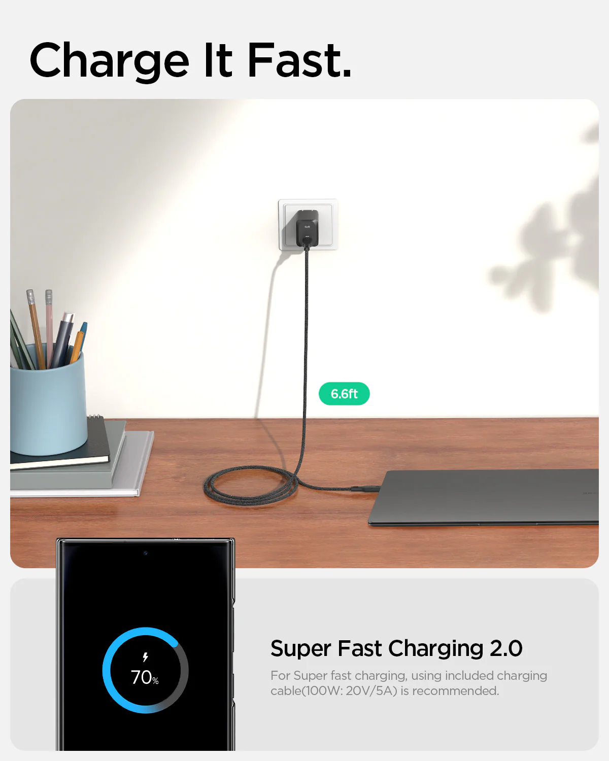 ArcStation™ Pro GaN 651 Wall Charger | PE2201 - Image 11
