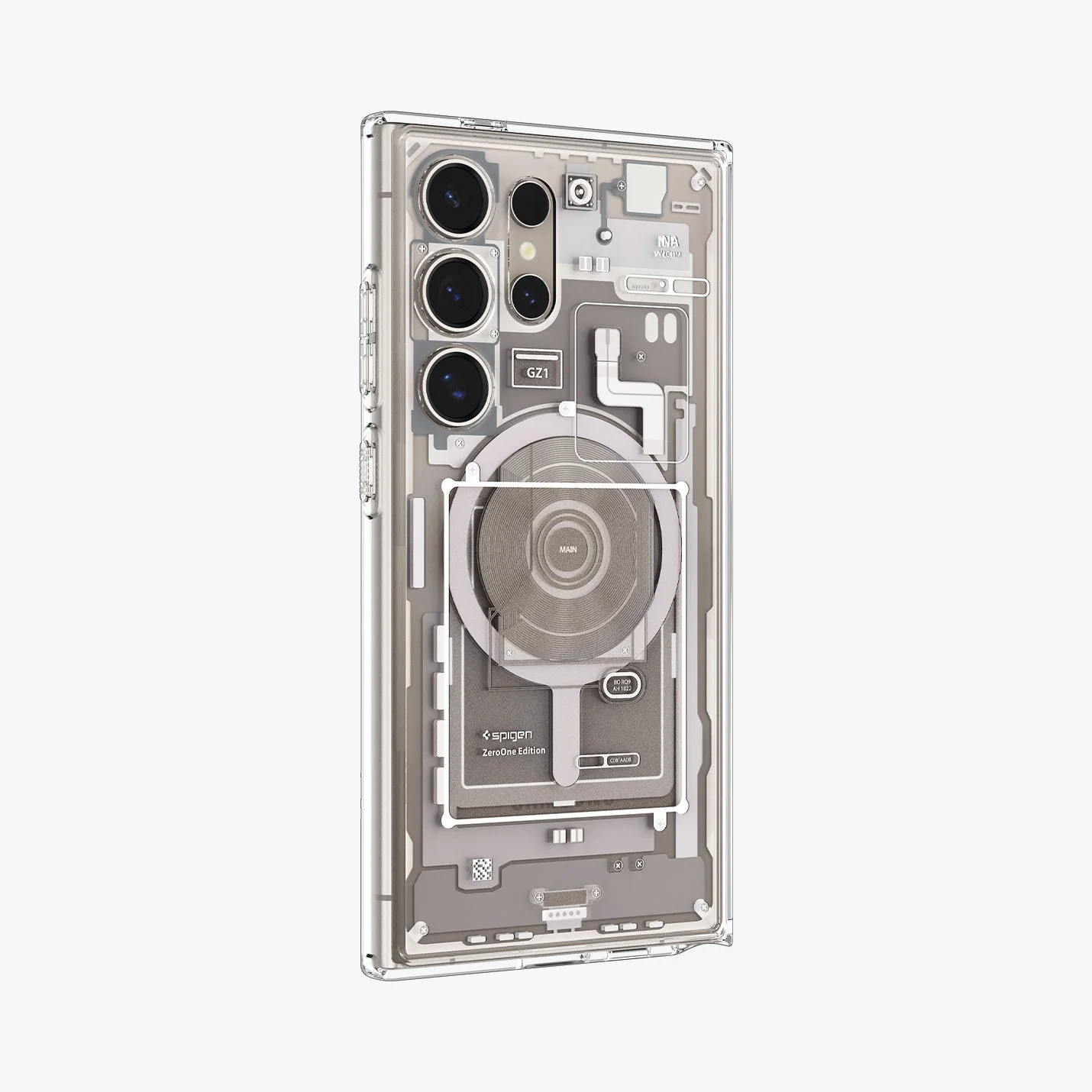 Galaxy S24 Series - Ultra Hybrid Metal Ring Zero One (Mag Fit) - Image 14