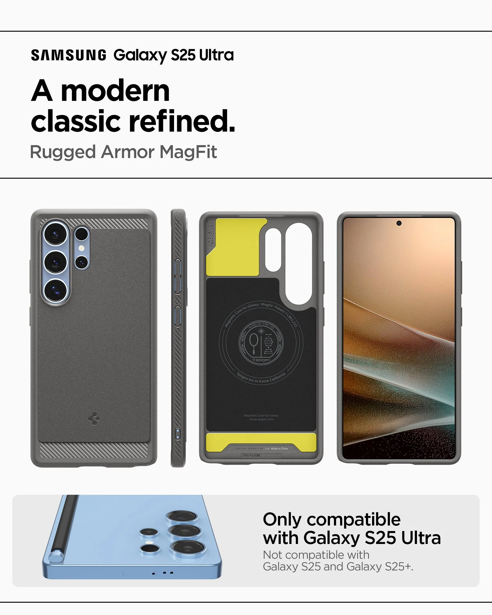 Galaxy S25 Series - Rugged Armor (Mag Fit) - Image 34