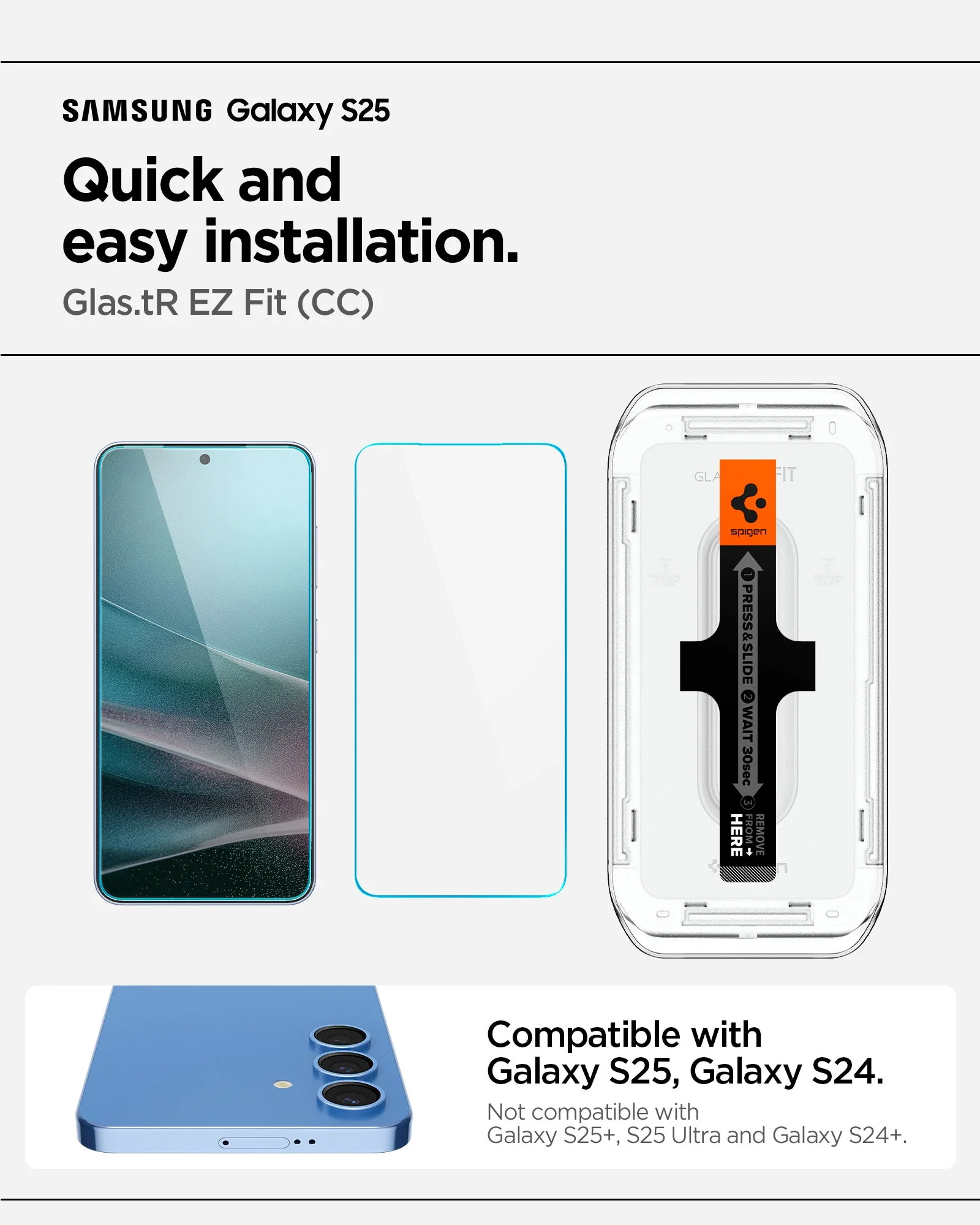 Galaxy S25 Series - GLAS.tR EZ Fit - Image 42