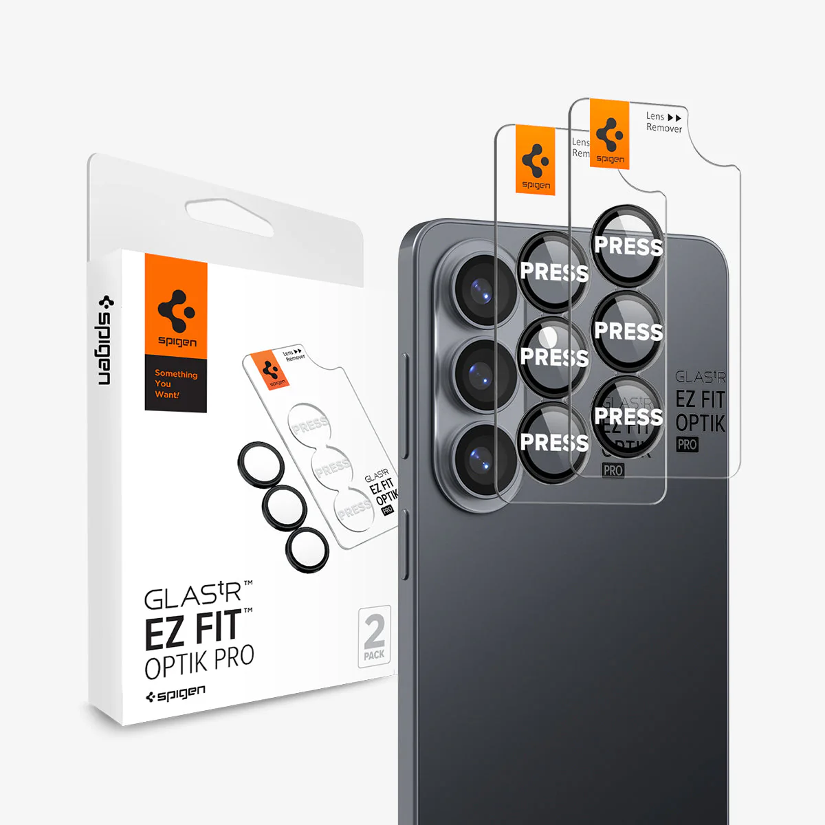 Galaxy S26 Series - Optik EZ Fit Lens Pro Protector - Image 14