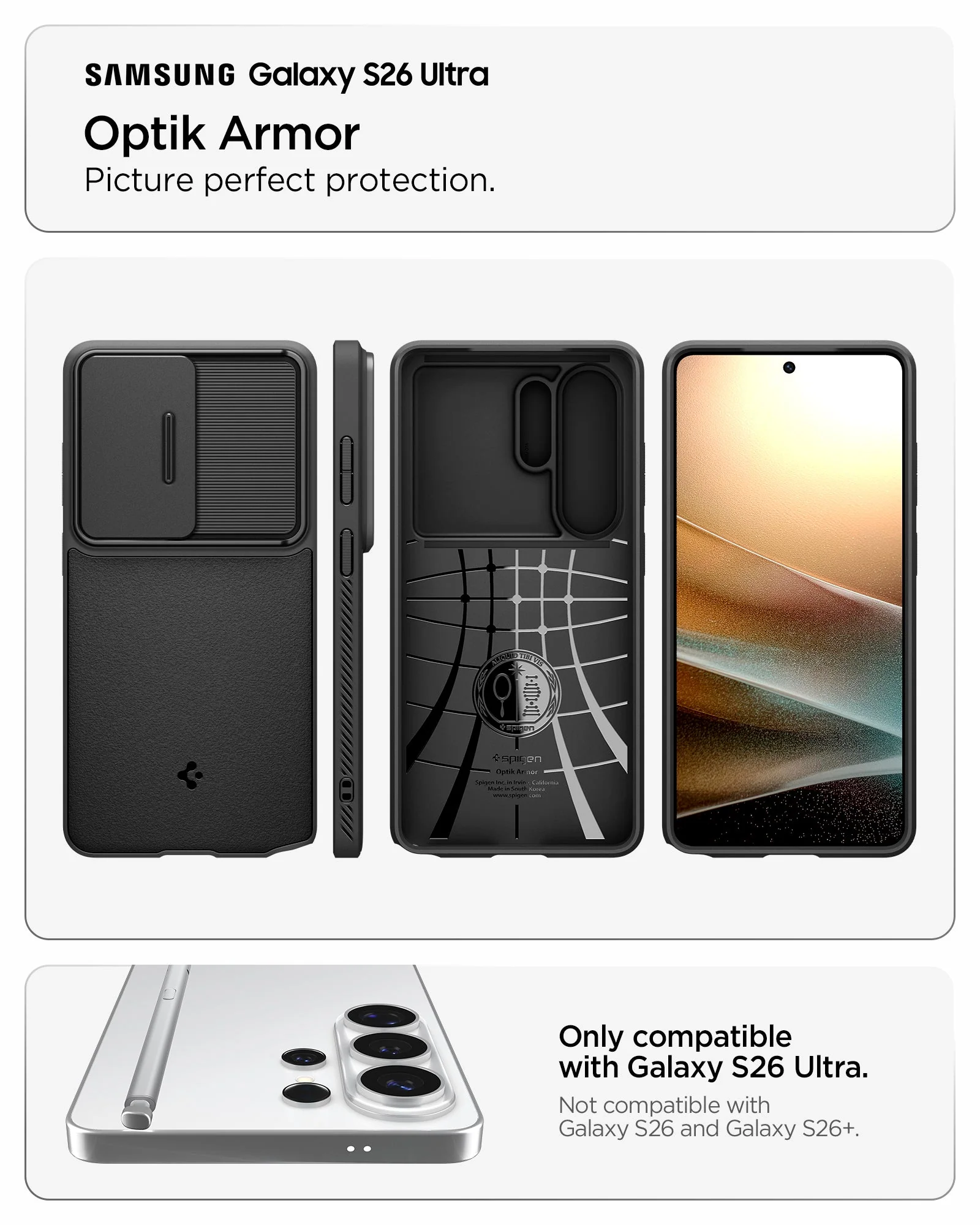 Galaxy S26 Series - Optik Armor - Image 10