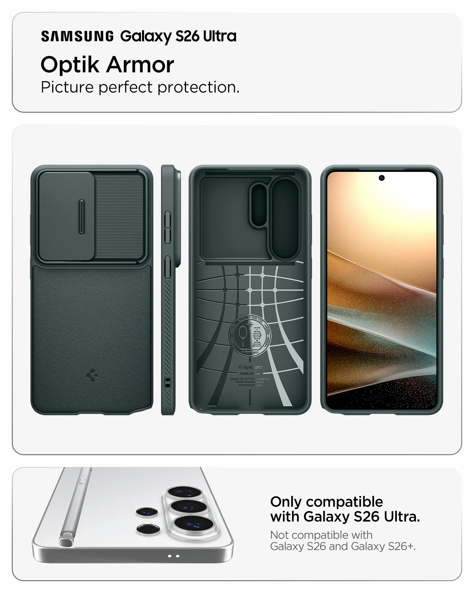 Galaxy S26 Series - Optik Armor - Image 23