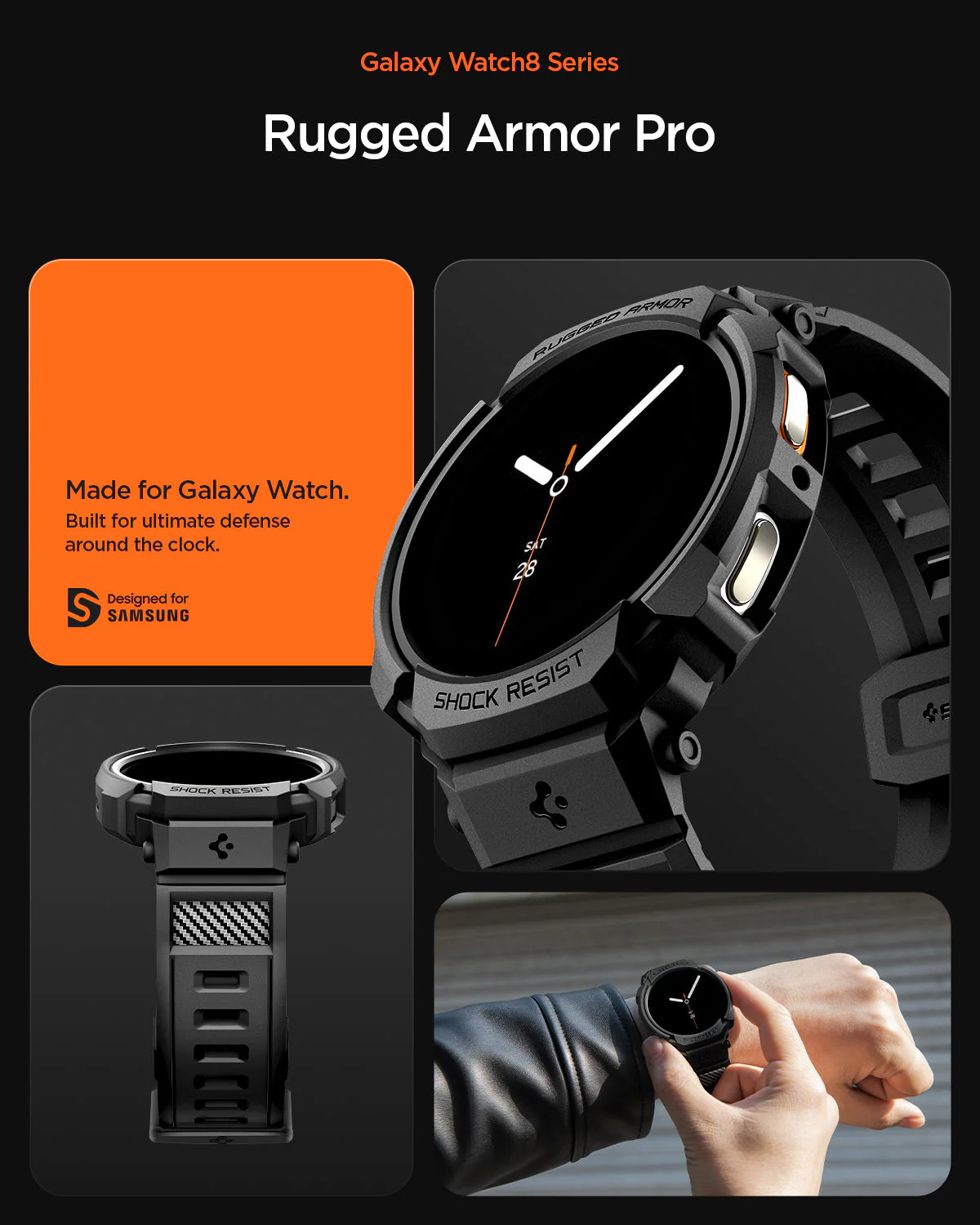 Galaxy Watch 8 Series - Rugged Armor Pro - Image 14