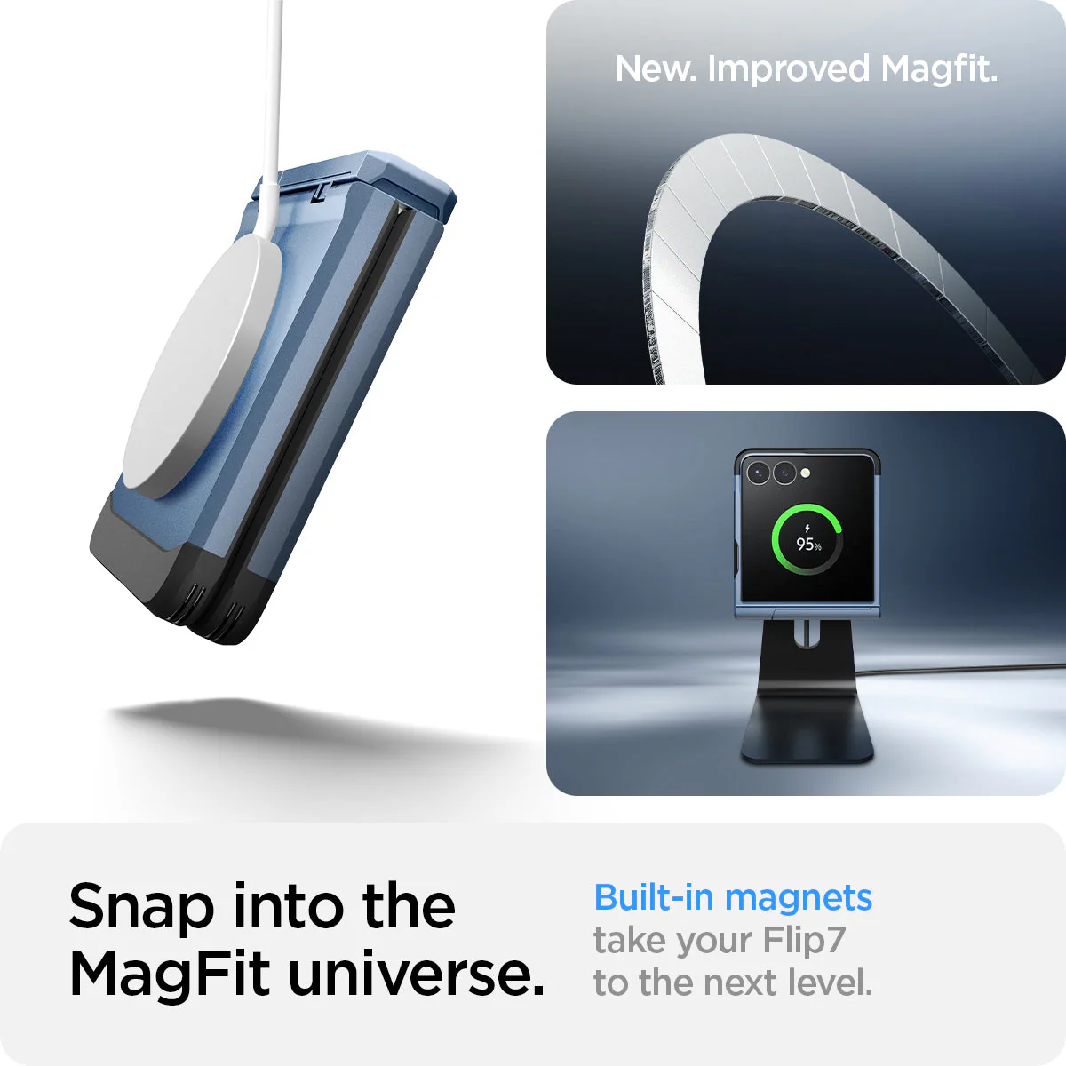 Galaxy Z Flip 7 Series - Tough Armor Pro (Mag Fit) - Image 44