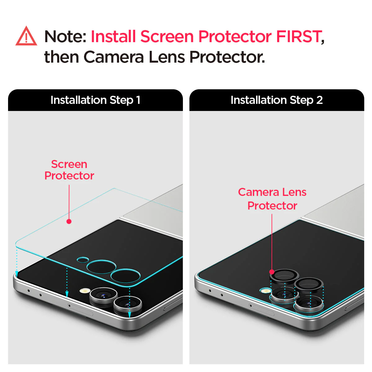Galaxy Z Flip 7 Series - GLAS.tR EZ Fit - Image 15