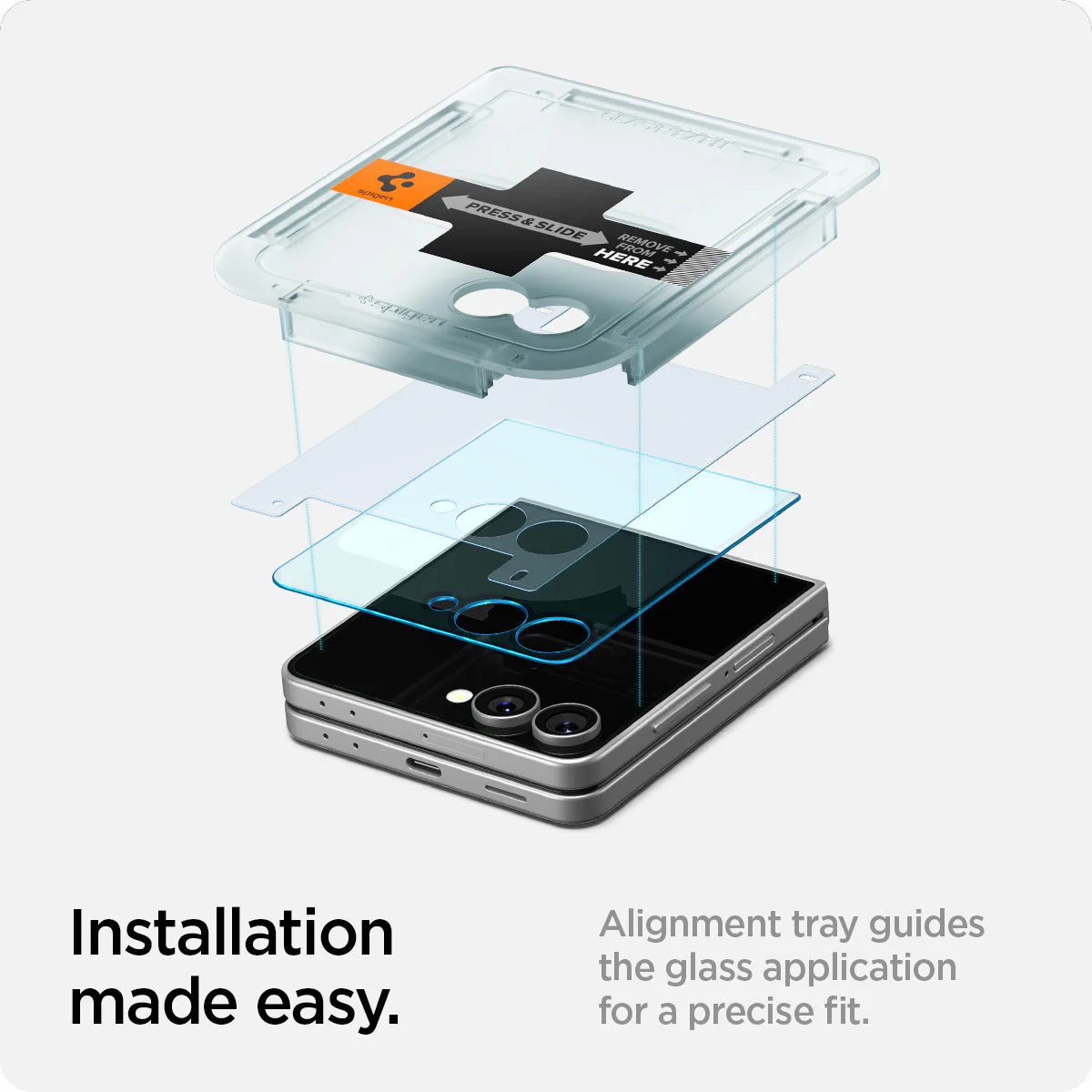 Galaxy Z Flip 7 Series - GLAS.tR EZ Fit - Image 16