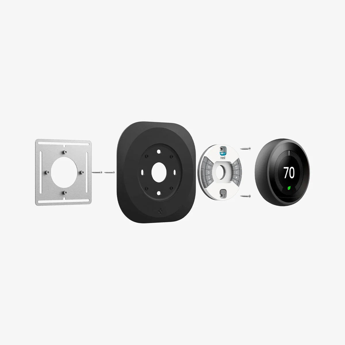 Google Nest Learning Thermostat 3G Wall Plate - Image 6