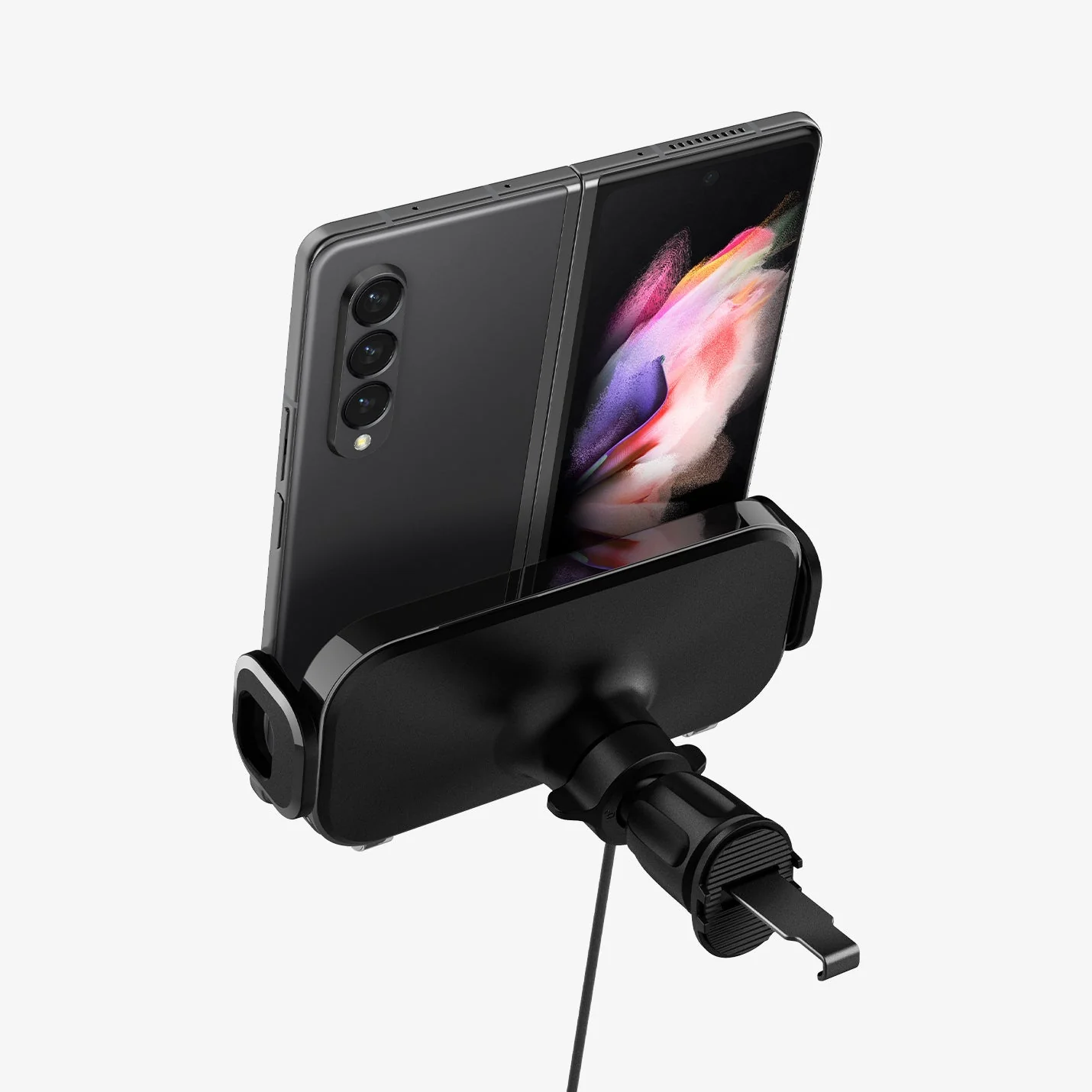 OneTap Smartlock Galaxy Fold Air Vent Car Mount | GTS12W - Image 3