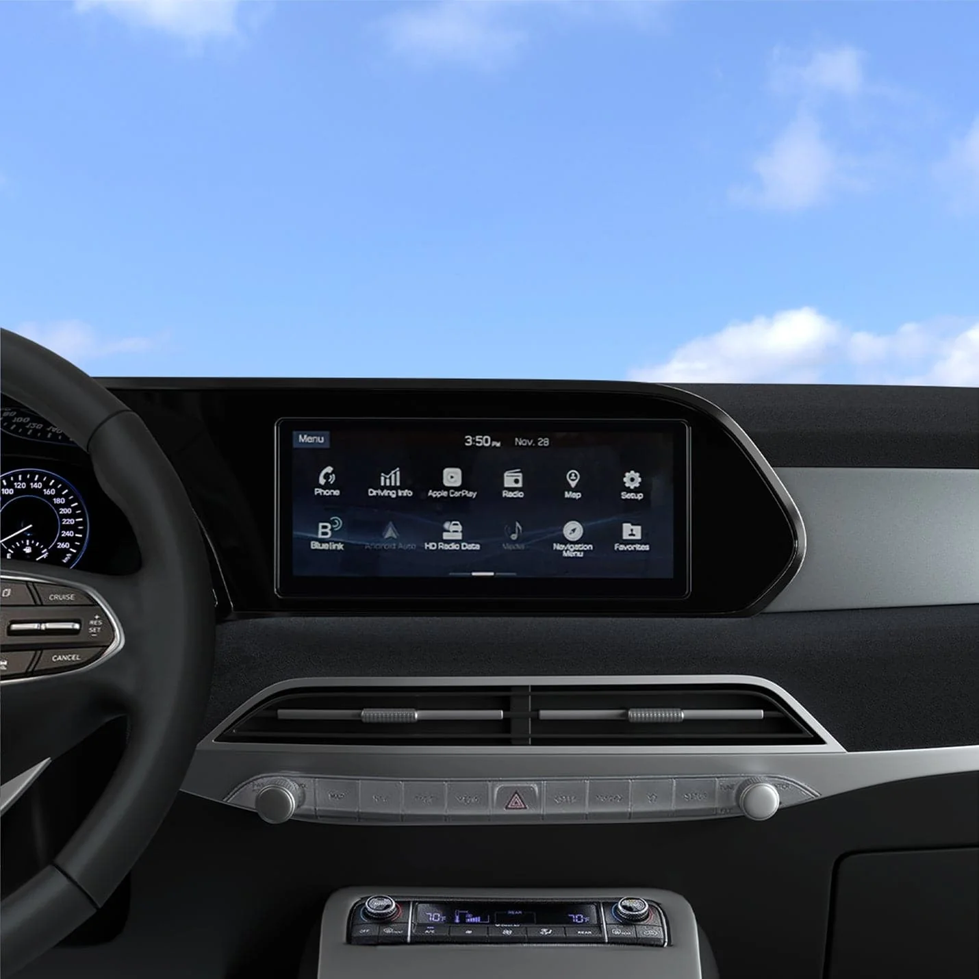 Hyundai Models - Screen Protector GLAS.tR SLIM | Anti-Glare - Image 7