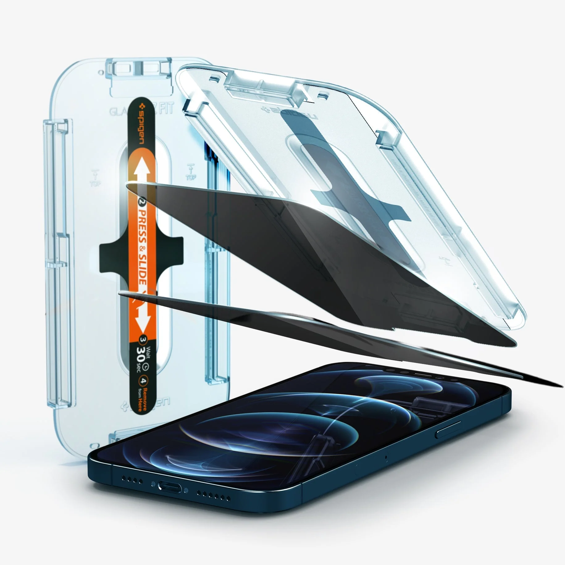 iPhone 12 Series - GLAS.tR EZ Fit | Privacy - Image 2