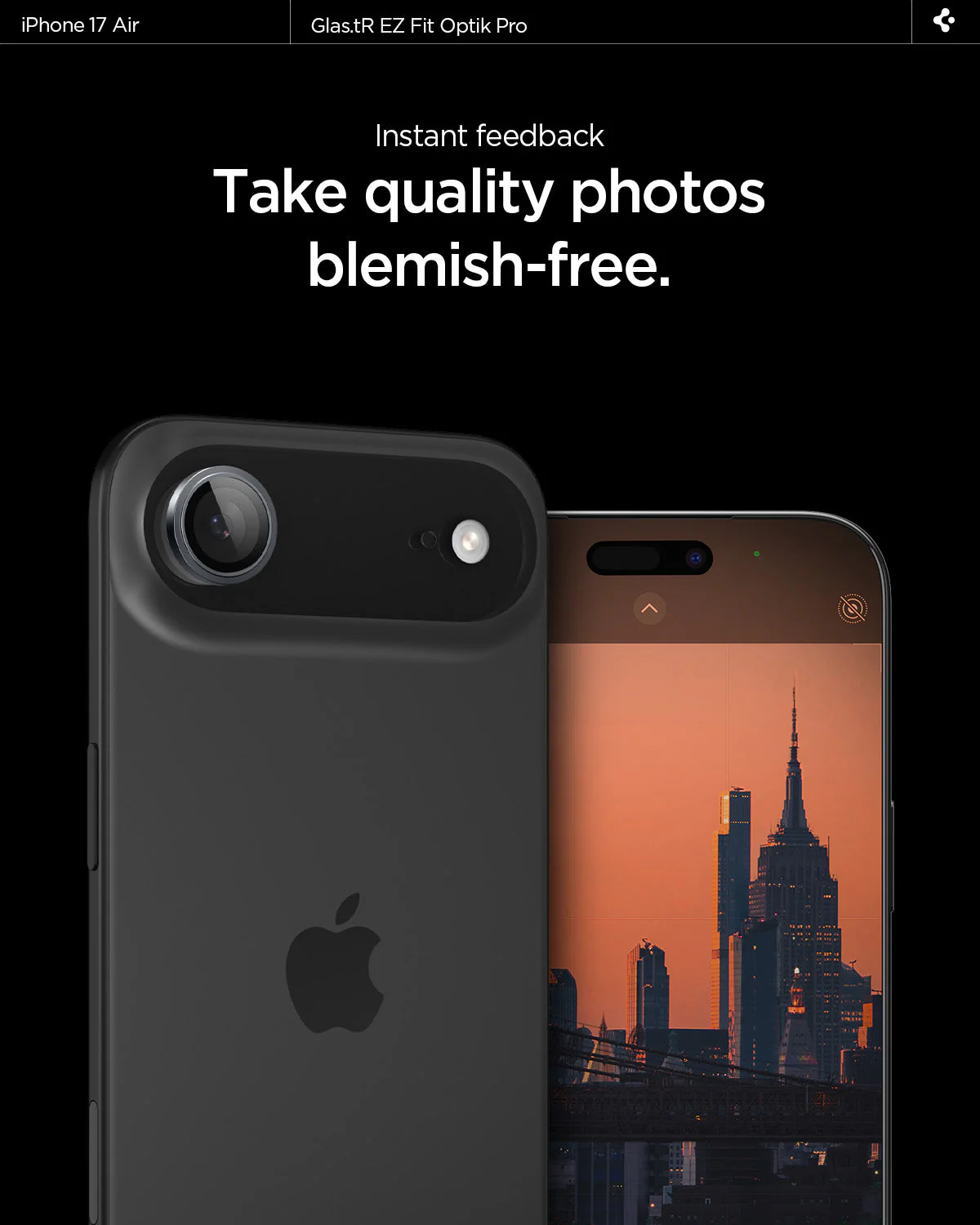 iPhone 17 Series - Optik Pro EZ Fit Lens Protector - Image 101