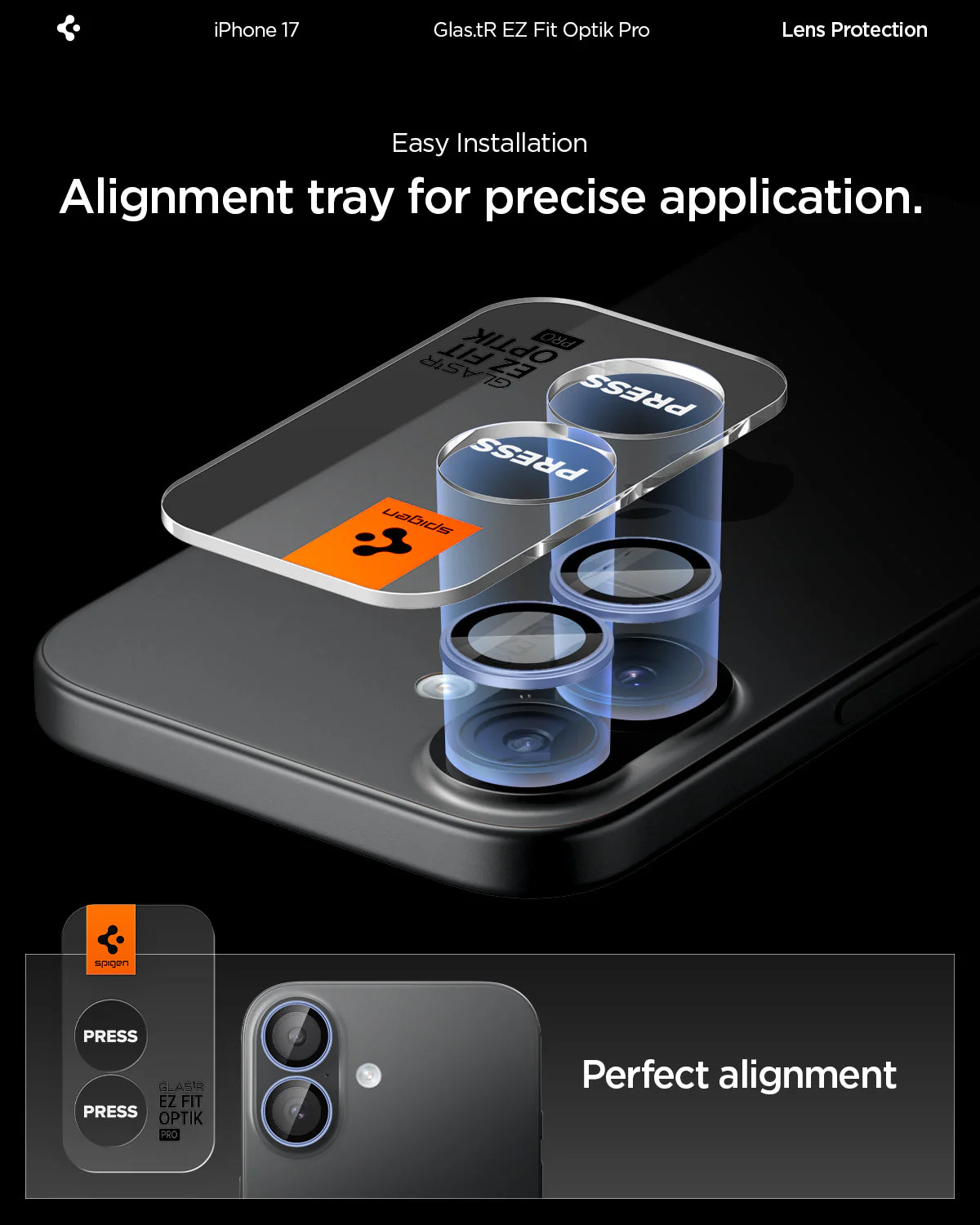 iPhone 17 Series - Optik Pro EZ Fit Lens Protector - Image 75