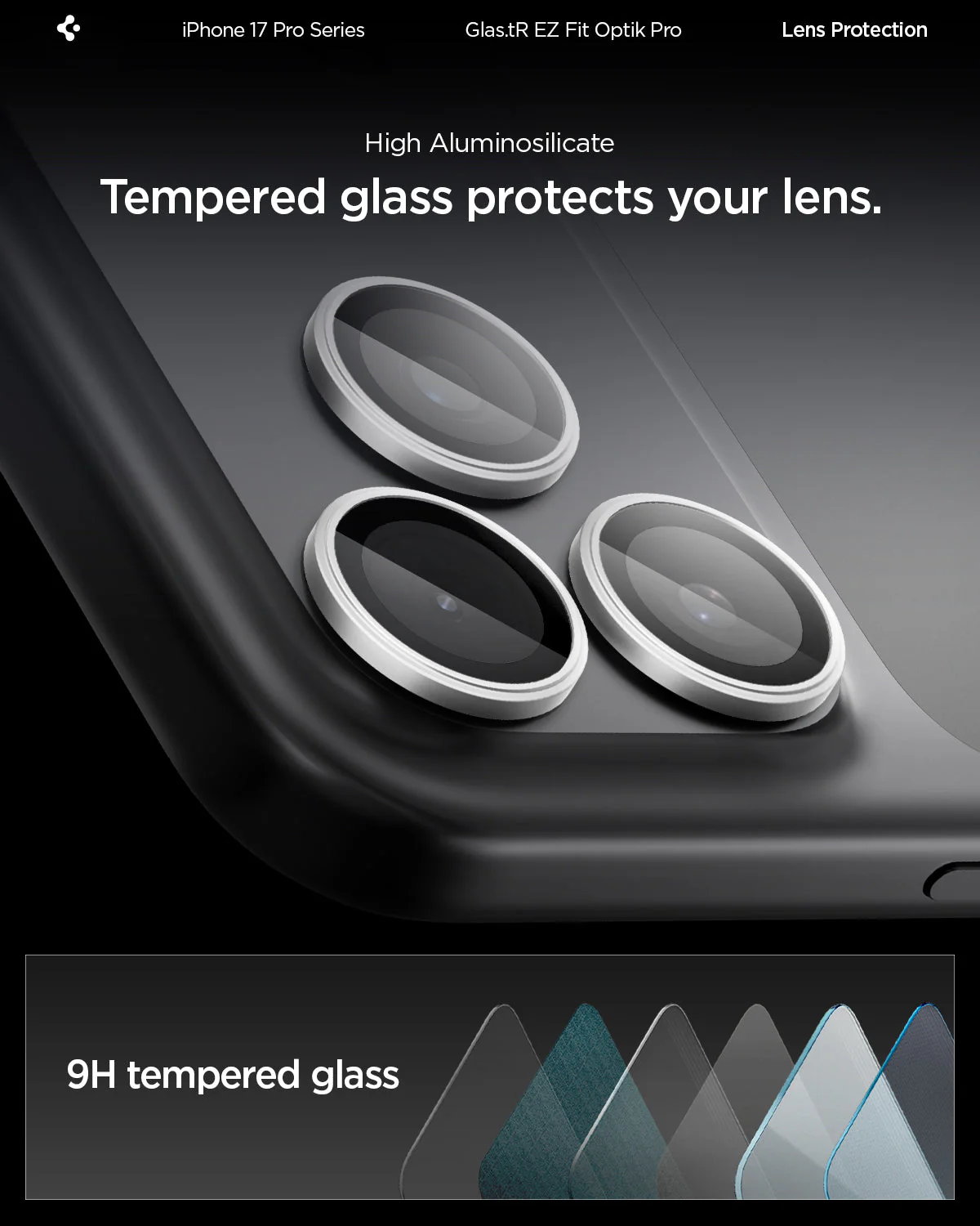 iPhone 17 Series - Optik Pro EZ Fit Lens Protector - Image 80