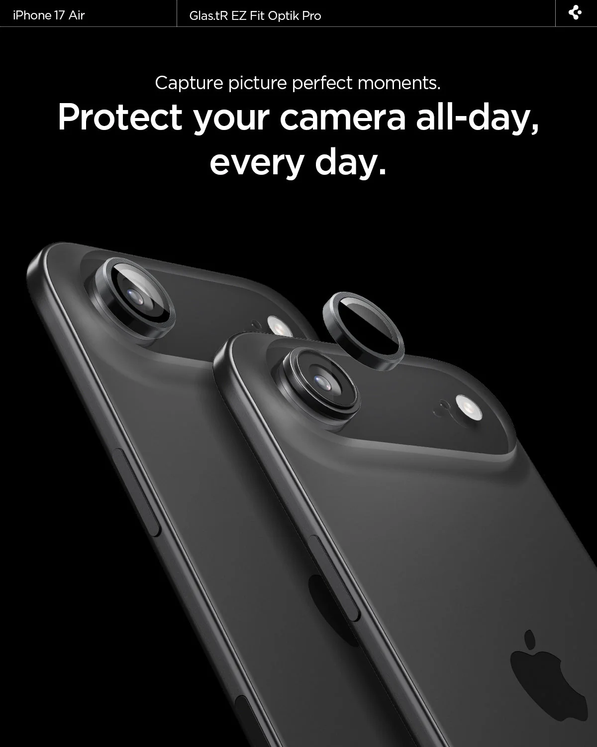 iPhone 17 Series - Optik Pro EZ Fit Lens Protector - Image 92