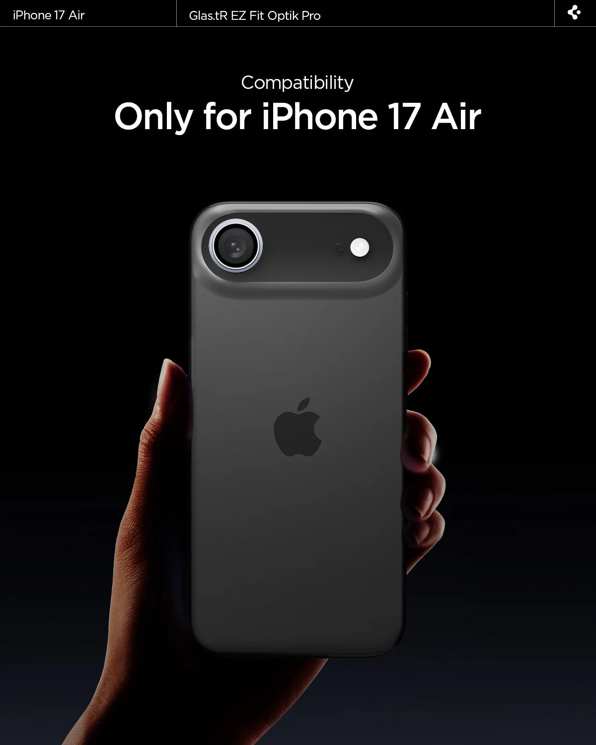 iPhone 17 Series - Optik Pro EZ Fit Lens Protector - Image 99