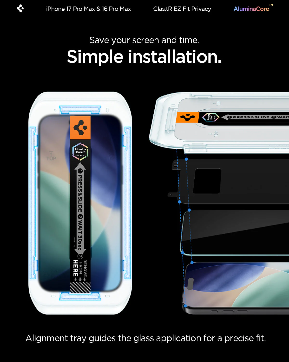 iPhone 17 Series - GLAS.tR EZ Fit | Privacy - Image 24