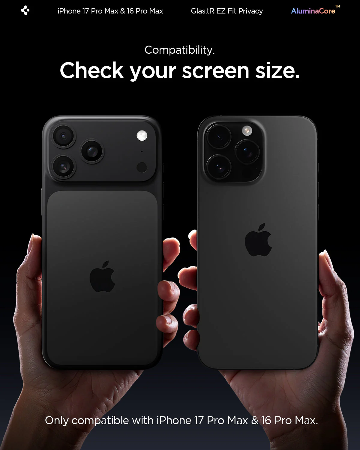 iPhone 17 Series - GLAS.tR EZ Fit | Privacy - Image 44