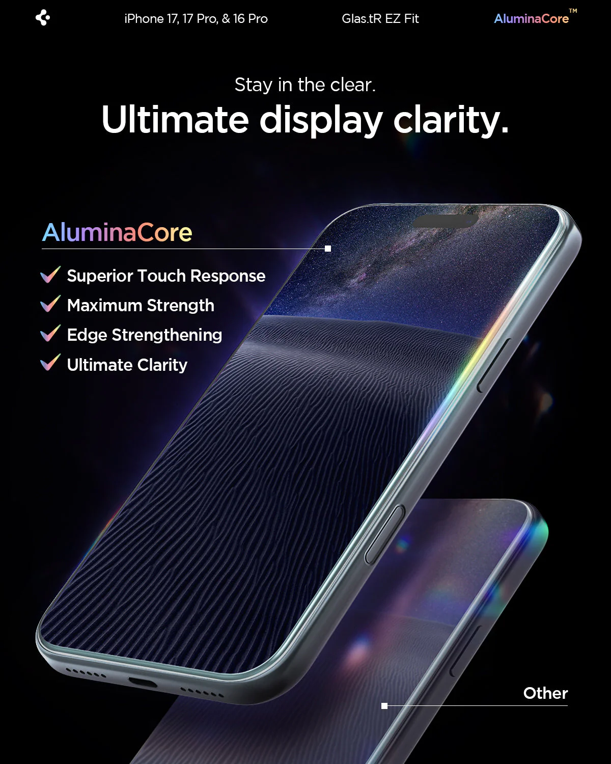 iPhone 17 Series - GLAS.tR EZ Fit | Sensor Protected - Image 30