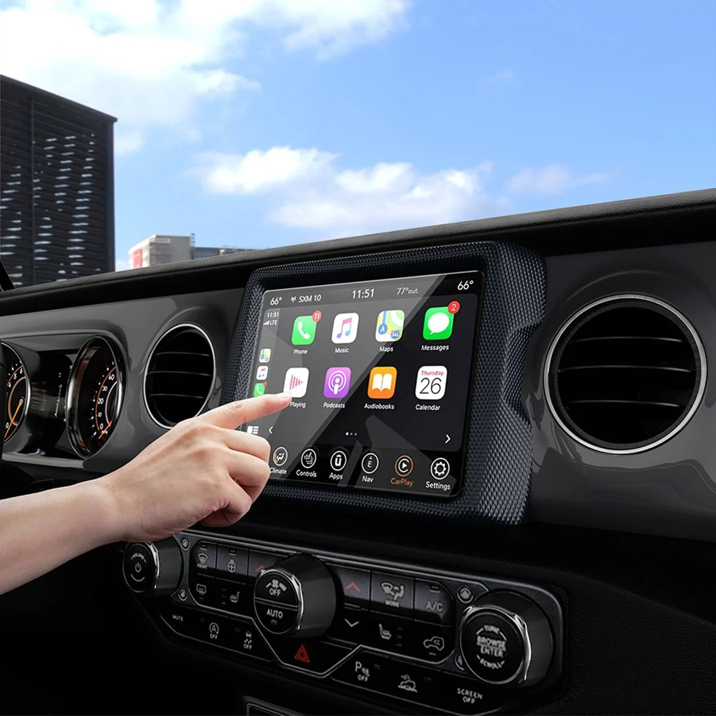 Jeep Models - Screen Protector GLAS.tR SLIM | Anti-Glare - Image 11