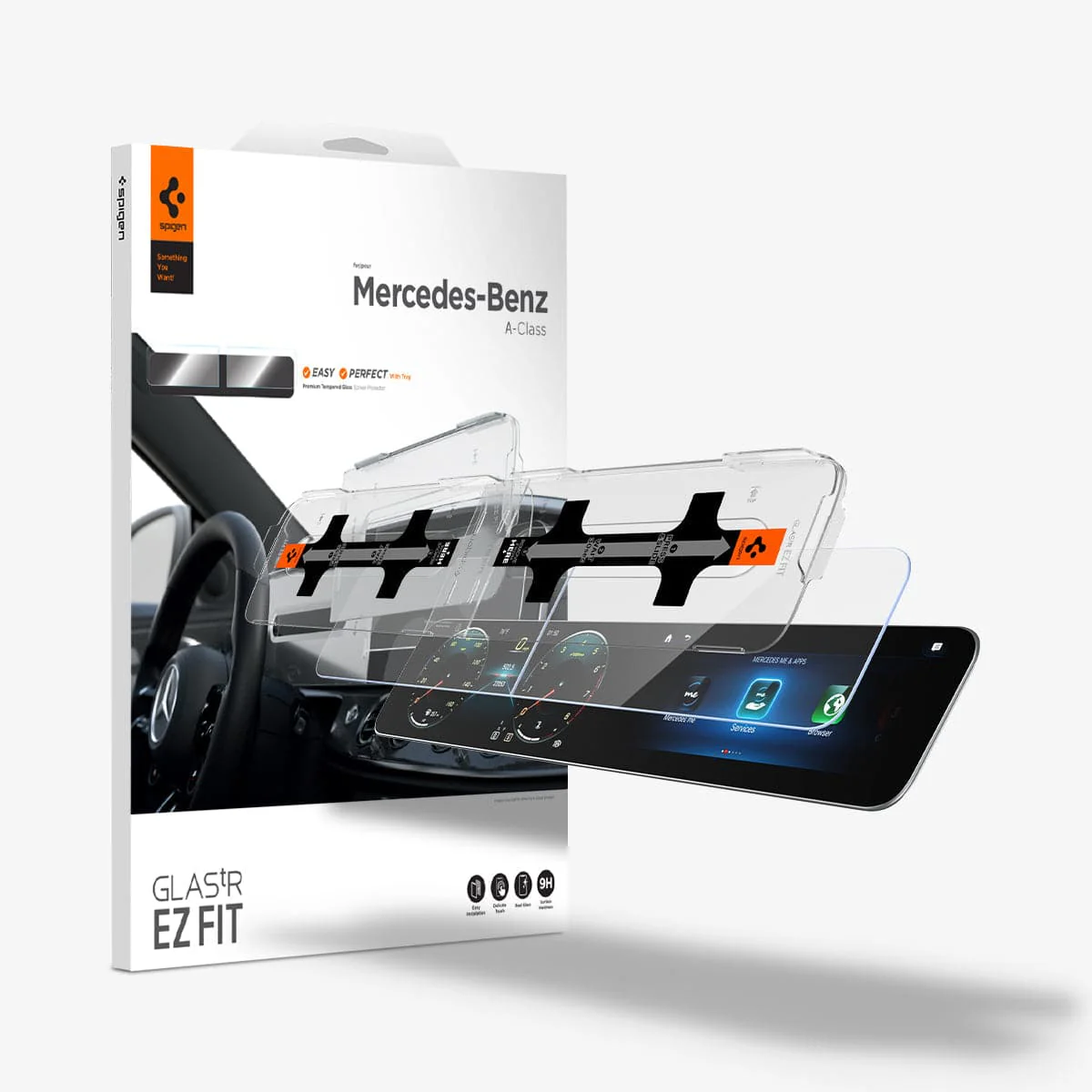 Mercedes Models - Screen Protector GLAS.tR EZ Fit - Image 12