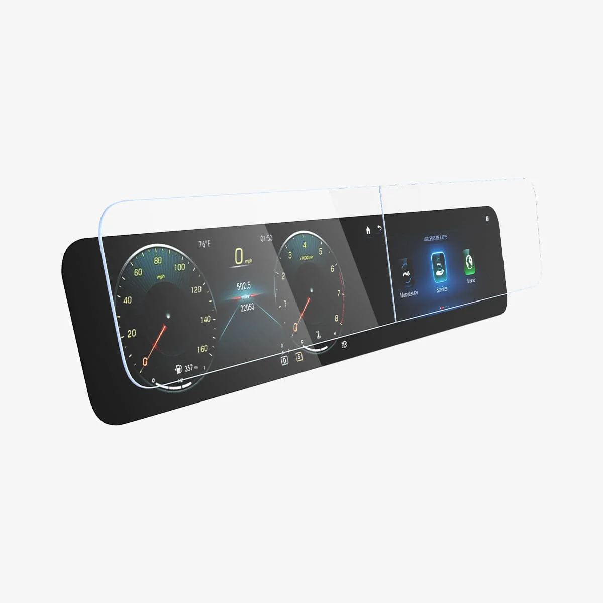 Mercedes Models - Screen Protector GLAS.tR EZ Fit - Image 15