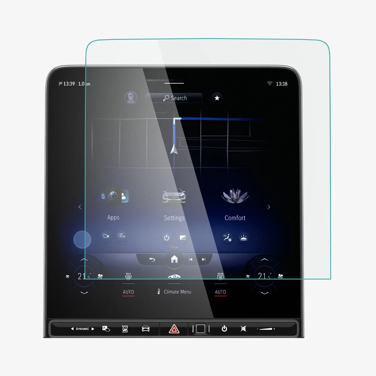 Mercedes Models - Screen Protector GLAS.tR EZ Fit - Image 5