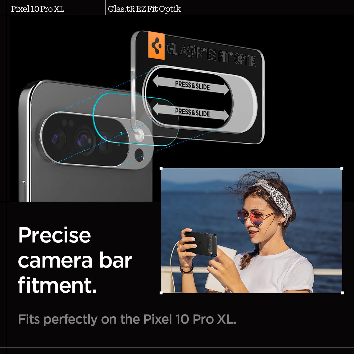 Pixel 10 Series - Optik EZ Fit Lens Protector - Image 21