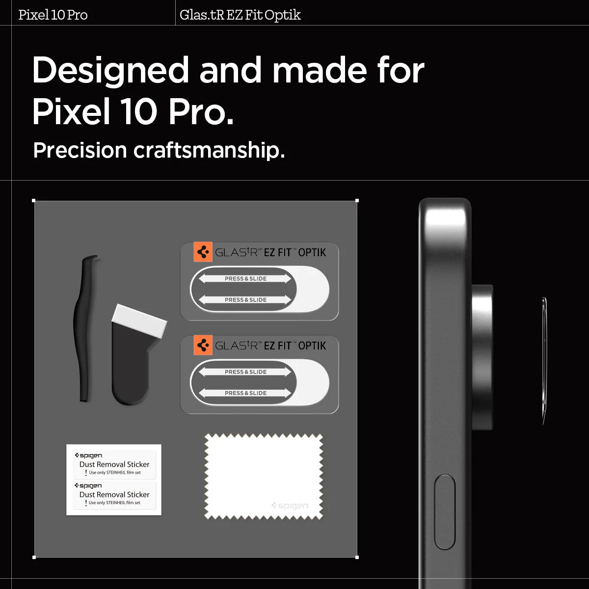Pixel 10 Series - Optik EZ Fit Lens Protector - Image 36