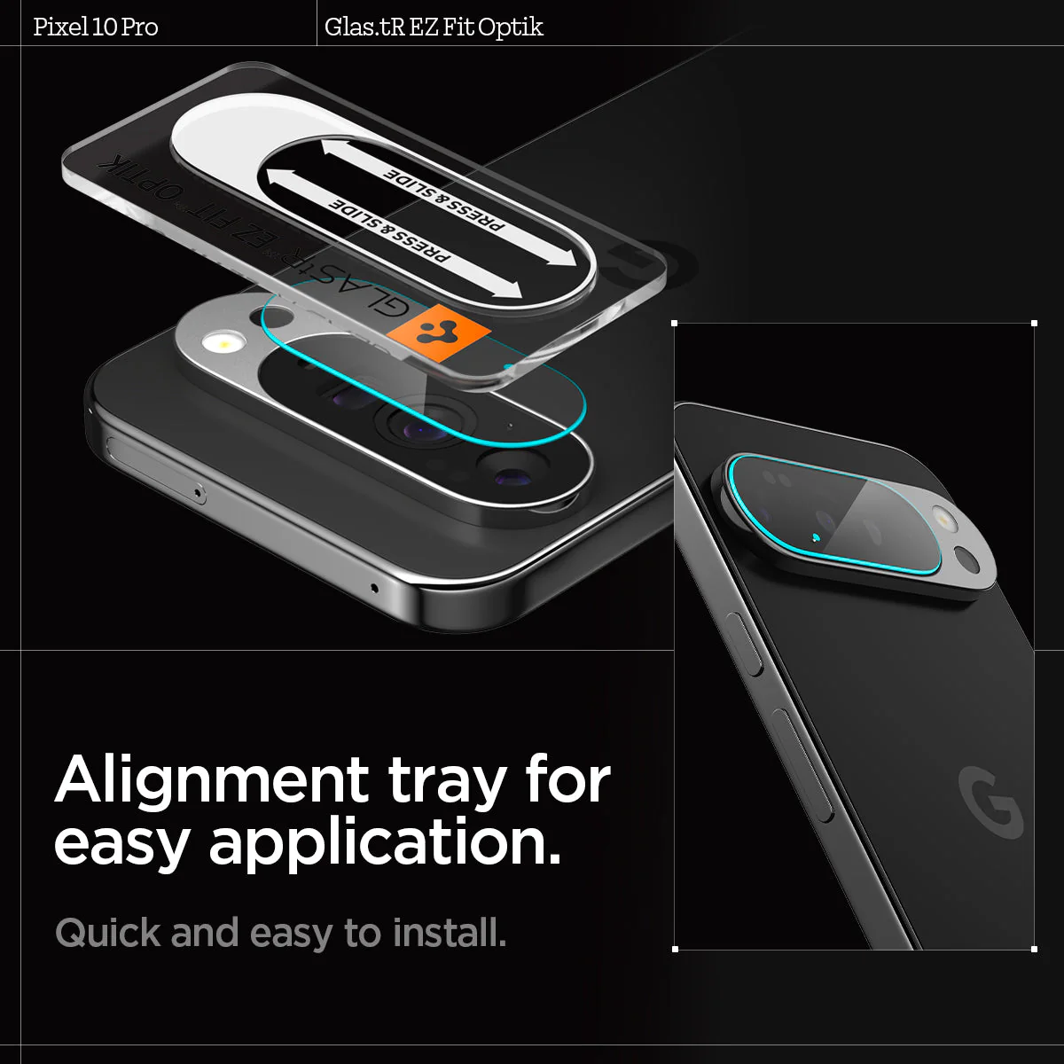 Pixel 10 Series - Optik EZ Fit Lens Protector - Image 37