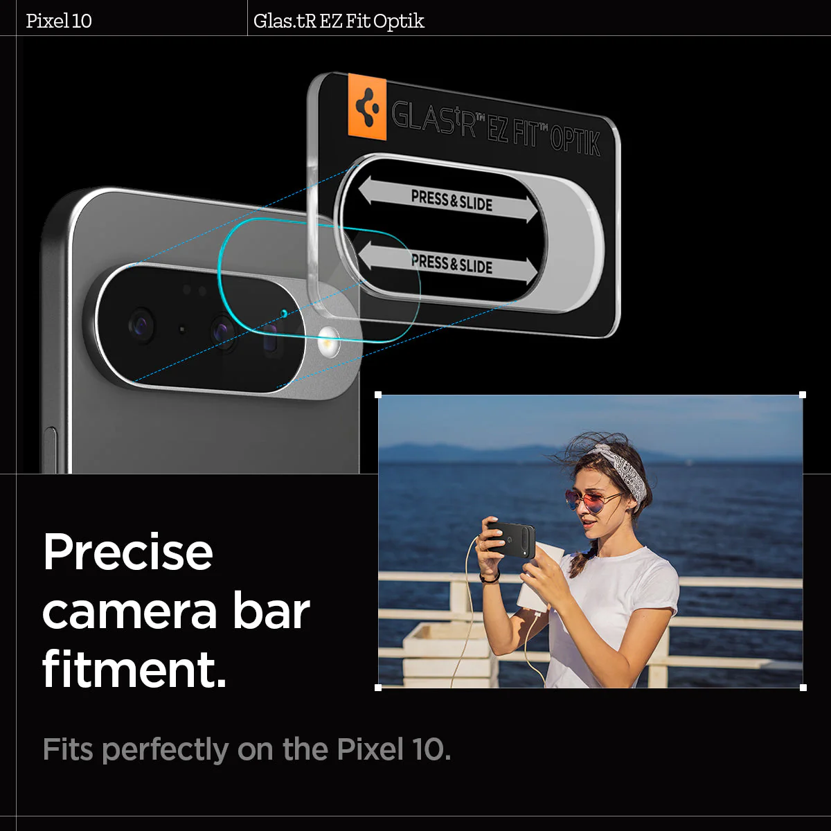 Pixel 10 Series - Optik EZ Fit Lens Protector - Image 47