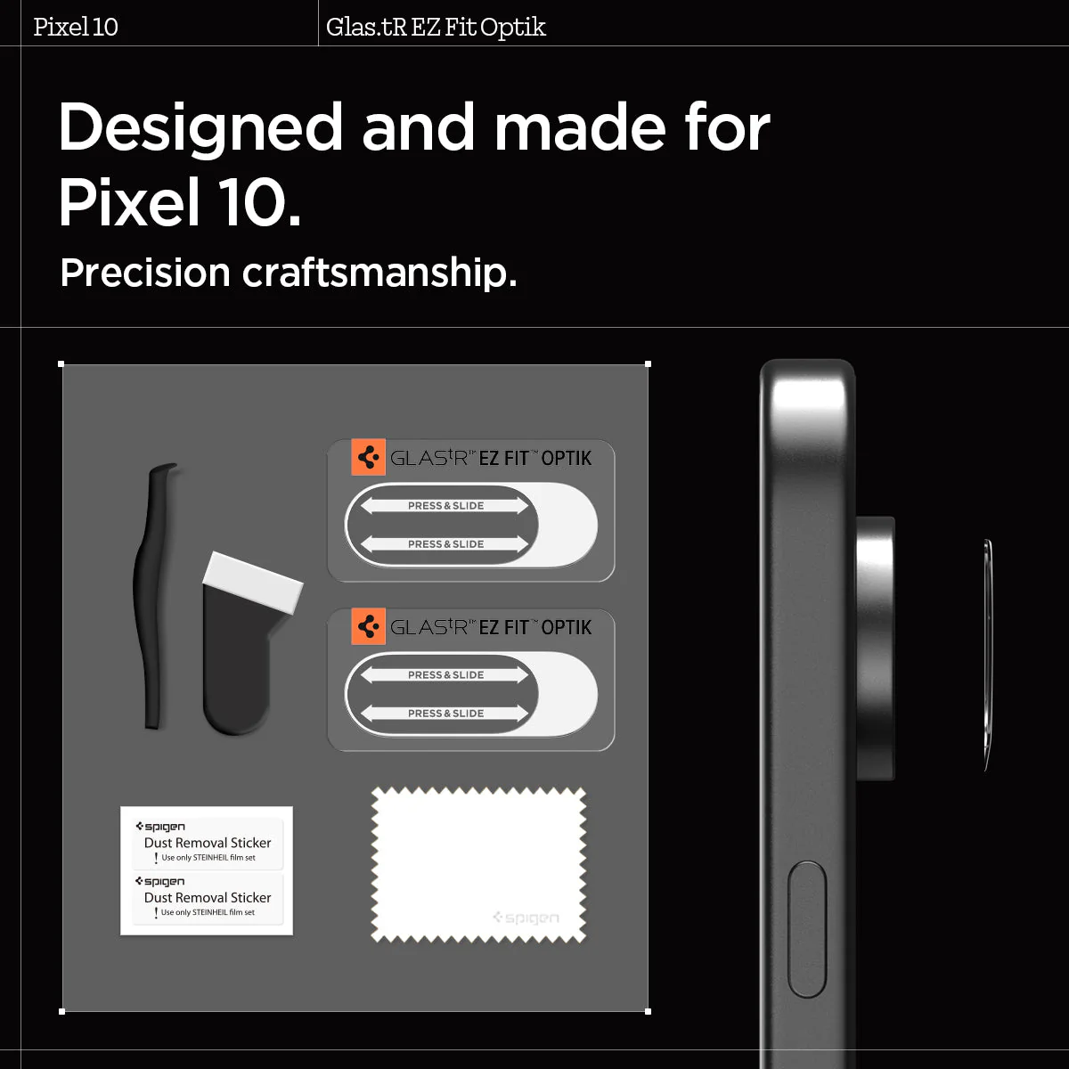 Pixel 10 Series - Optik EZ Fit Lens Protector - Image 49