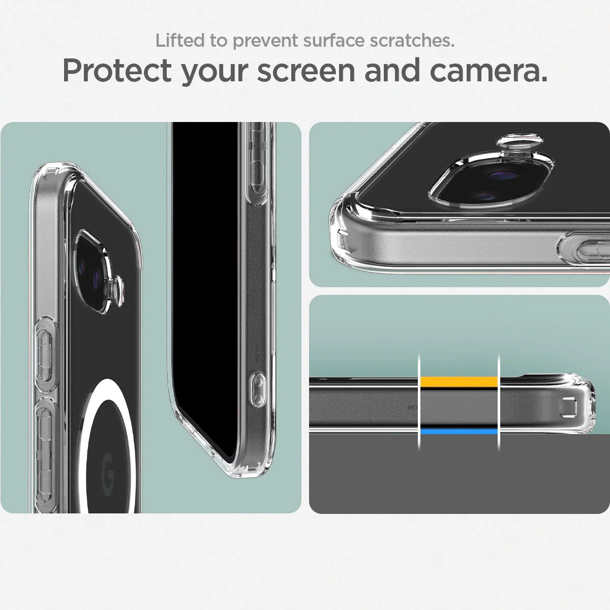 Pixel 9a Series - Ultra Hybrid Metal Ring (Mag Fit) - Image 11
