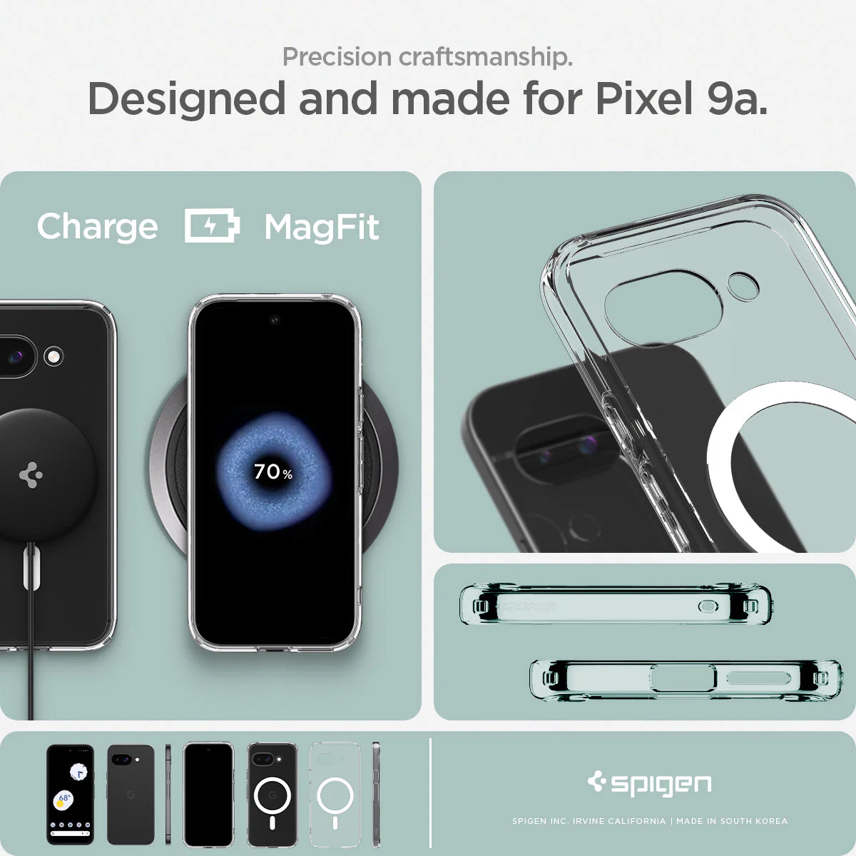 Pixel 9a Series - Ultra Hybrid Metal Ring (Mag Fit) - Image 13