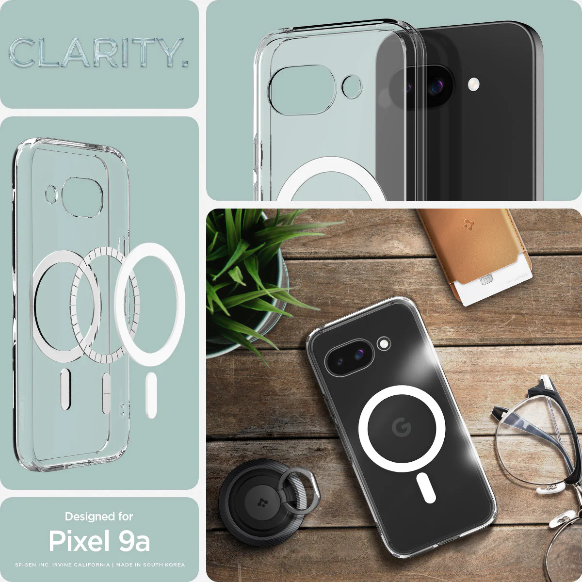 Pixel 9a Series - Ultra Hybrid Metal Ring (Mag Fit) - Image 14