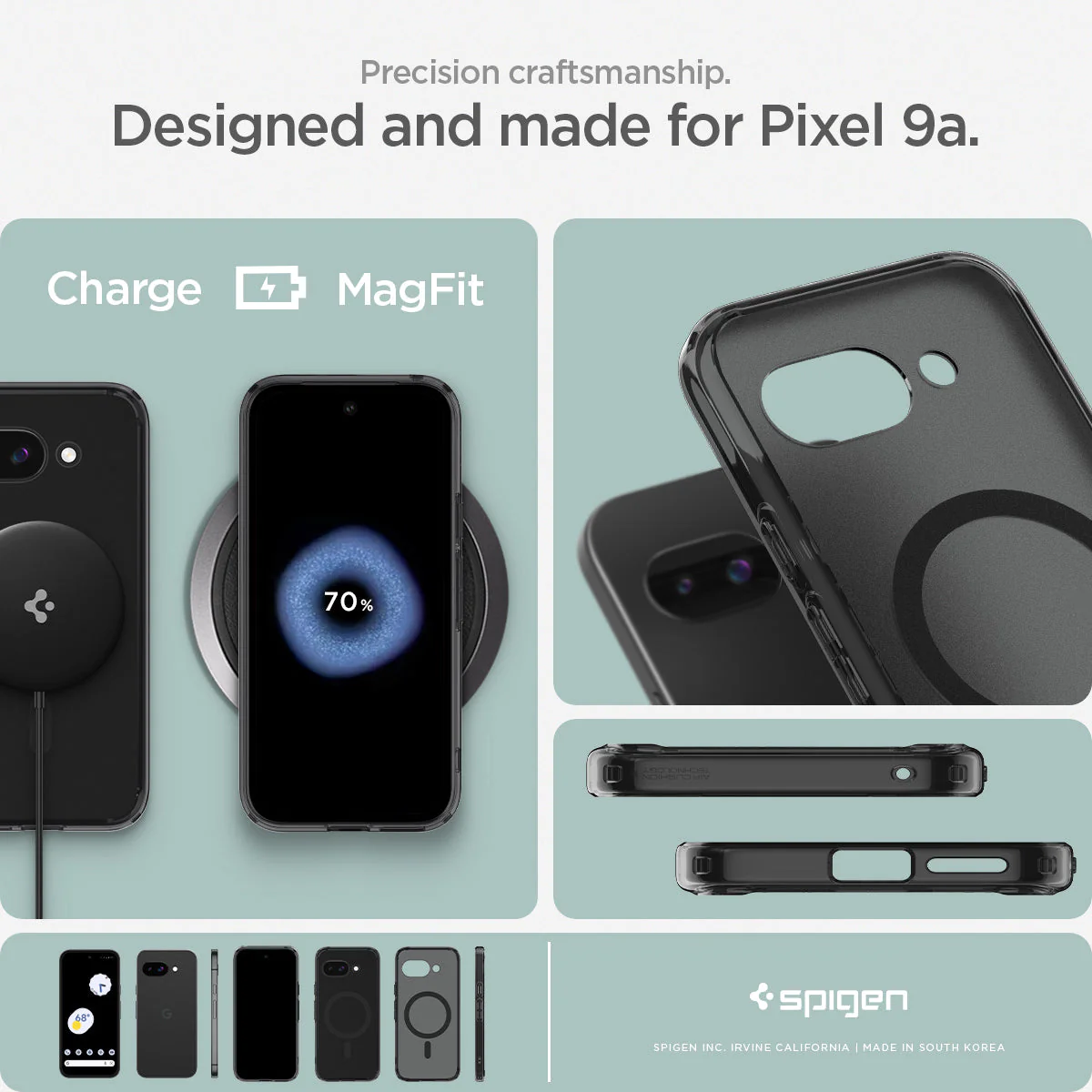 Pixel 9a Series - Ultra Hybrid Metal Ring (Mag Fit) - Image 27