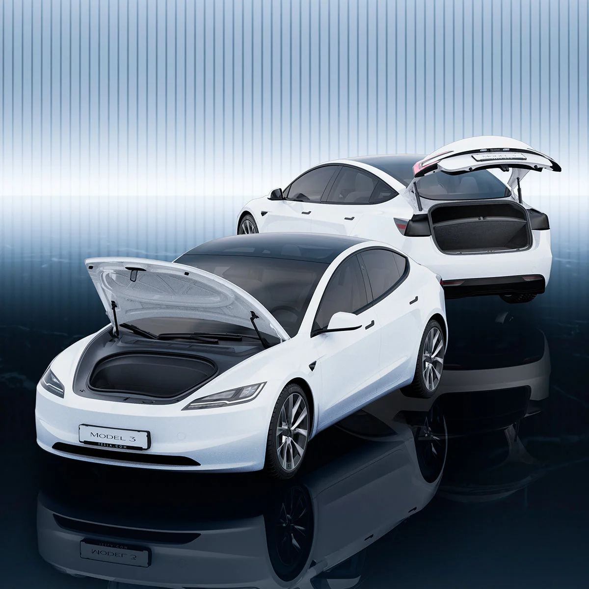 Tesla Model 3 Highland - Trunk Mat Liner | TLT-3H - Image 22