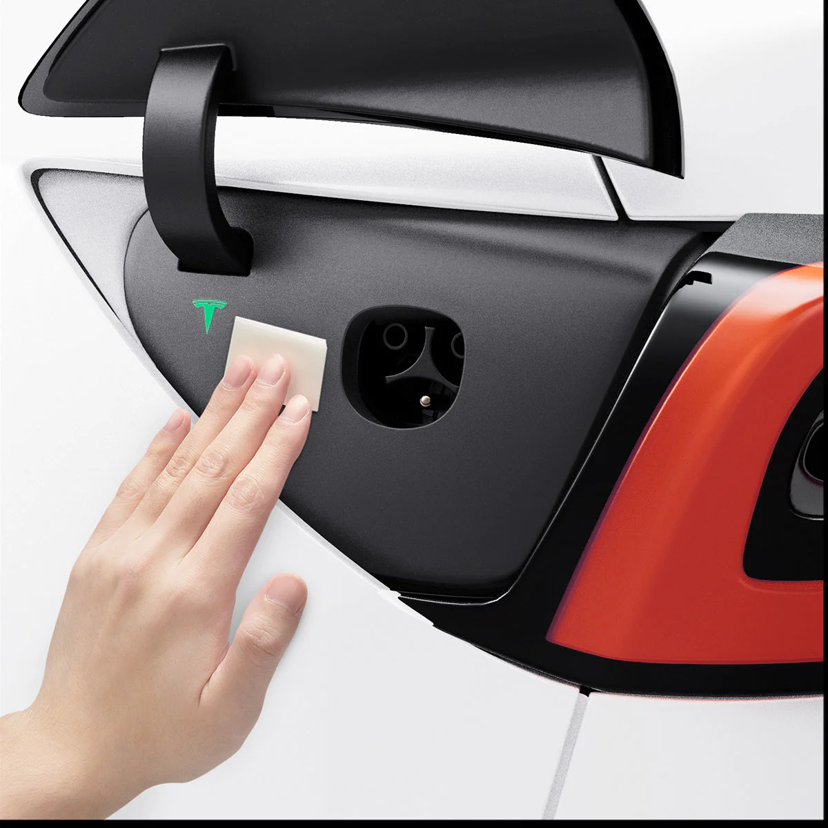 Tesla Model Y & 3 - Charging Port Inner Protective Film | TO420C - Image 3