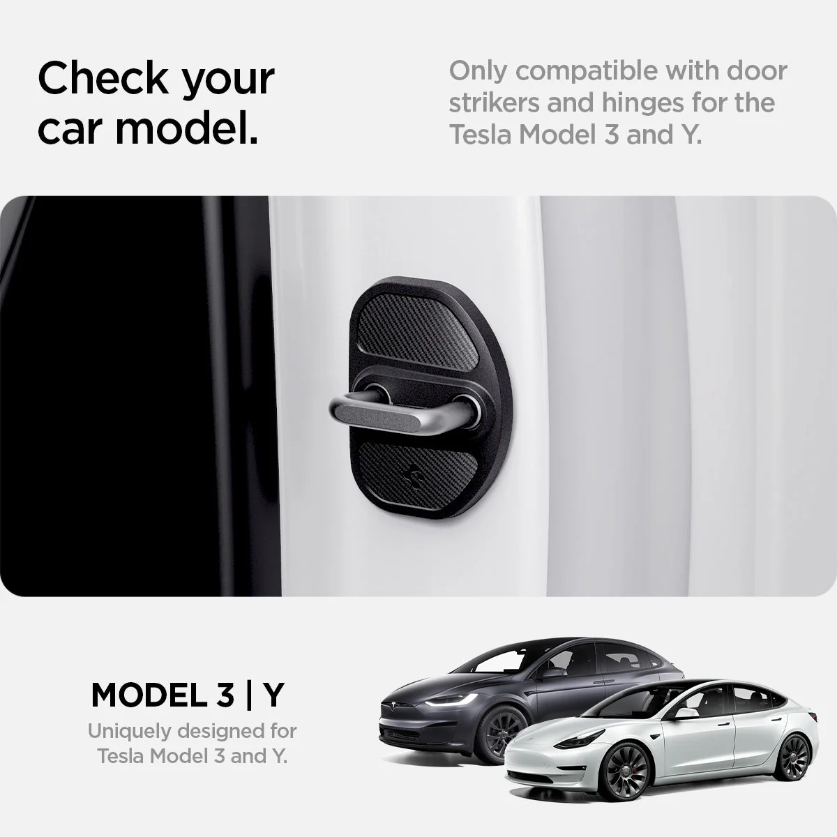Tesla Model Y & 3 - Door Lock Cover | TO320 - Image 17