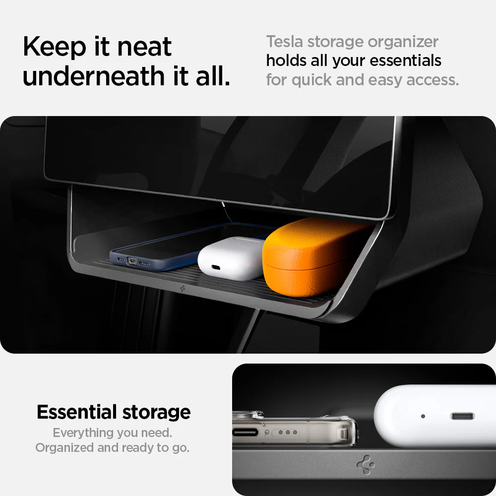 Tesla Model Y & 3 - Under Screen Organizer | TO227 - Image 11