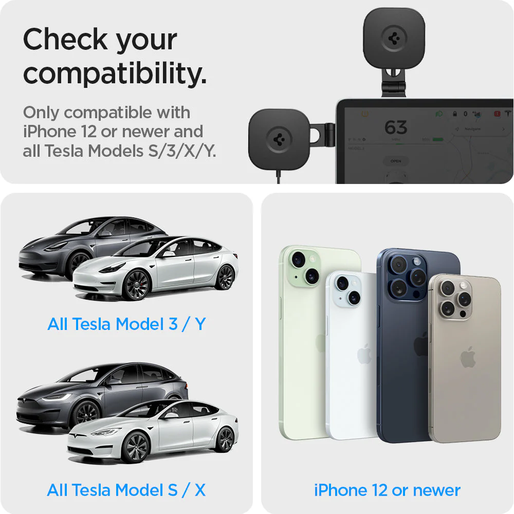 Tesla Models - OneTap Pro Screen Car Mount | ITT90W-3 (Mag Fit) - Image 15
